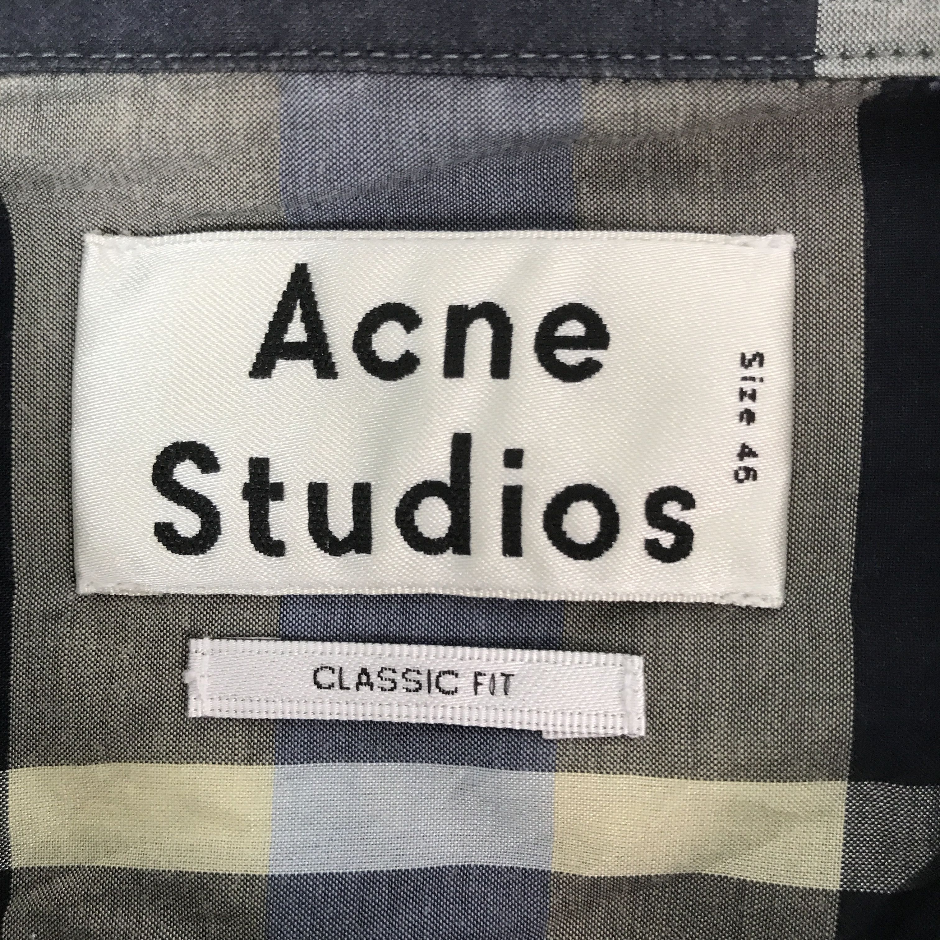 Acne Studios Vintage Acne Studios tartan design T-Shirt K44B59 Size US M / EU 48-50 / 2 - 9 Thumbnail
