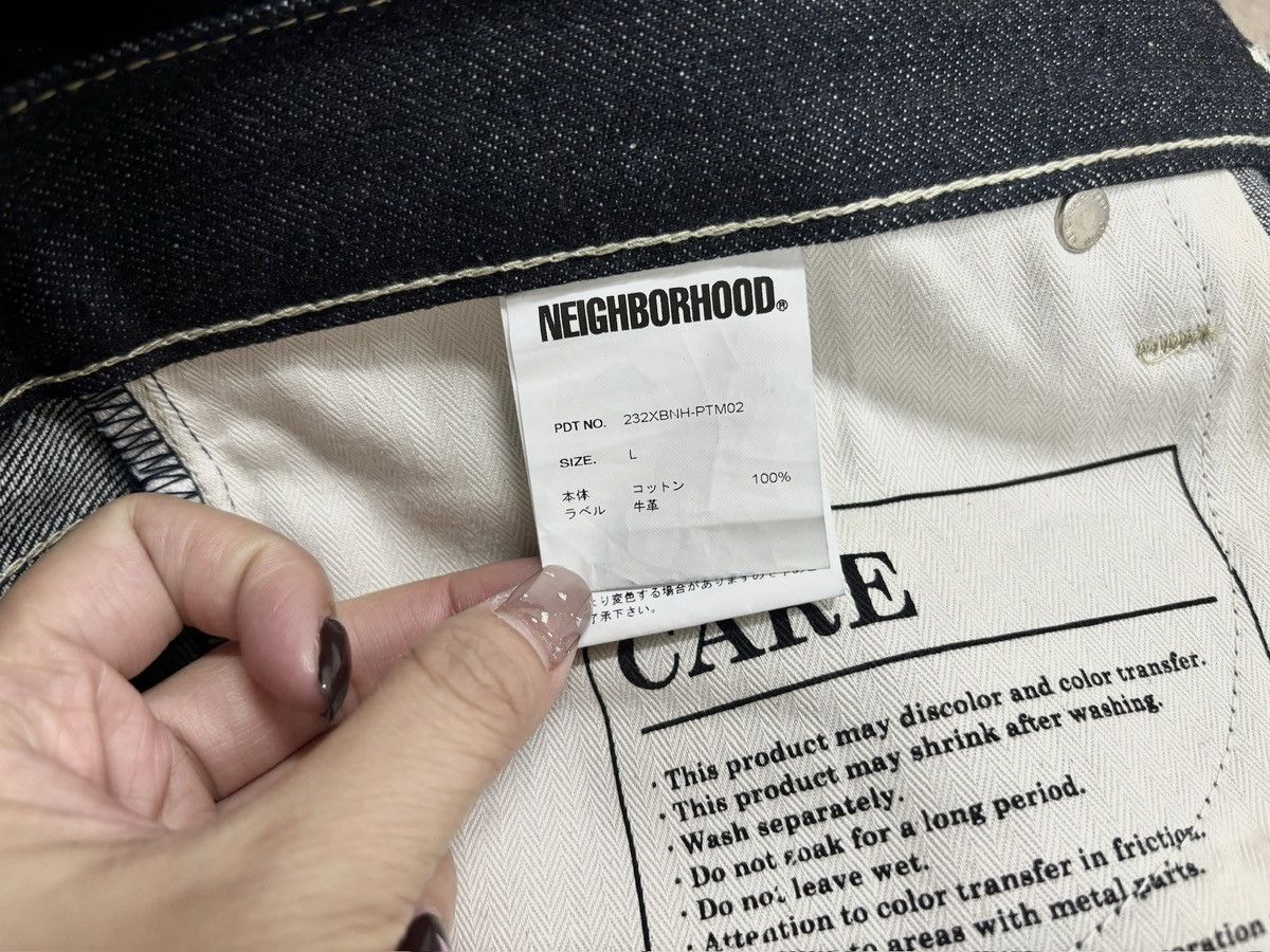 Neighborhood Neighborhood NBHD 23aw Rigid Denim Jeans Dp-Mid，L Size US 36 / EU 52 - 9 Thumbnail