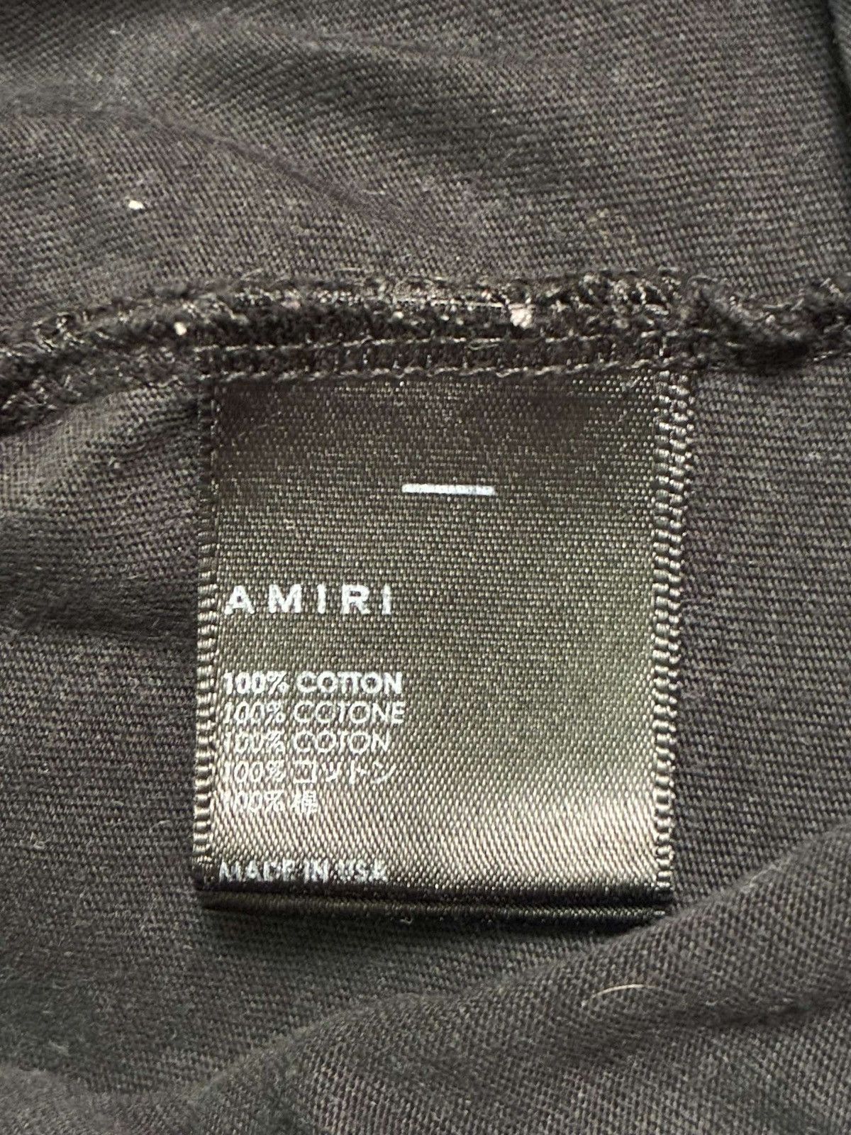 Amiri Amiri Beverly Hills Long Sleeve Size US S / EU 44-46 / 1 - 7 Thumbnail