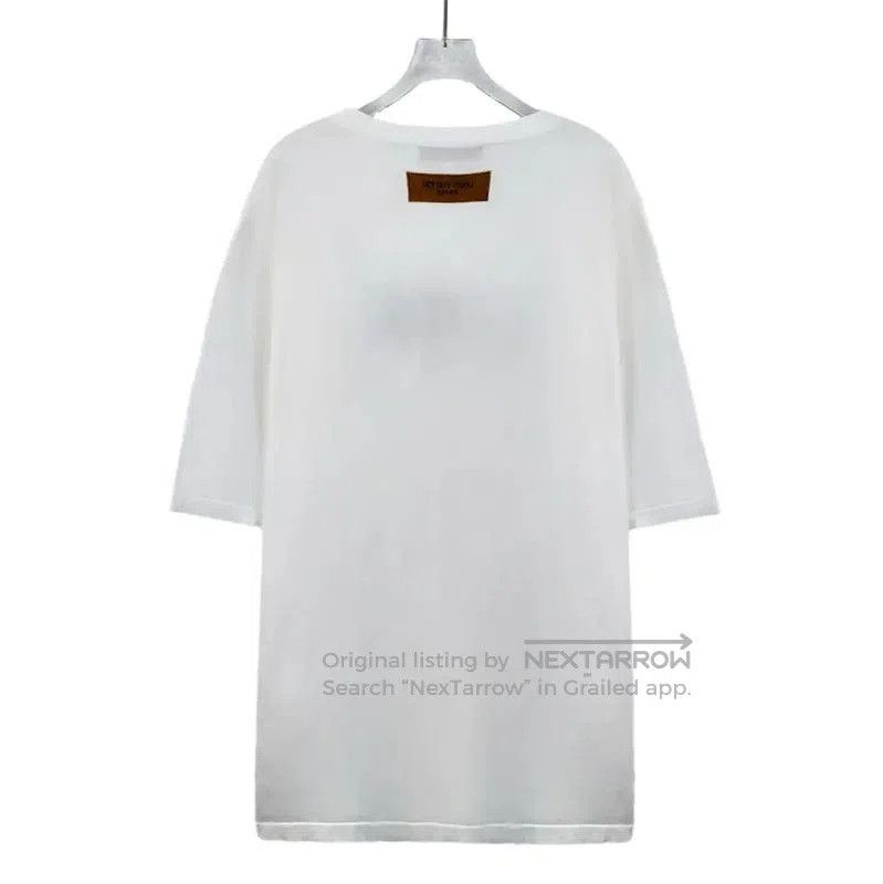 Louis Vuitton Louis Vuitton White Cotton XXL T-Shirt . Size US XXL / EU 58 / 5 - 2 Thumbnail