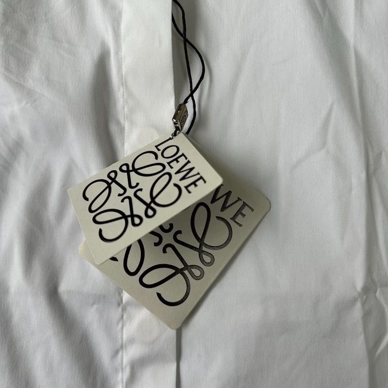 Loewe LOEWE White shirt in solid color Size S / US 4 / IT 40 - 4 Thumbnail