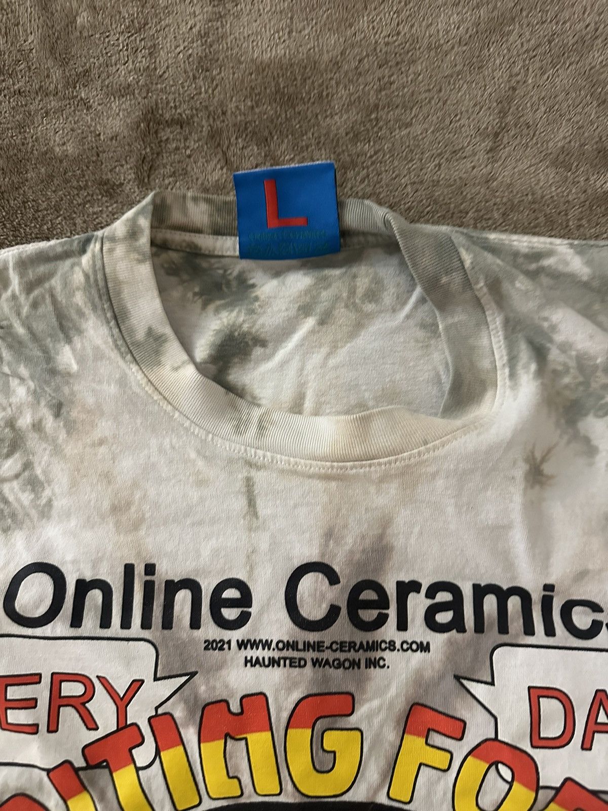 Online Ceramics Everyday waiting for a miracle Size US L / EU 52-54 / 3 - 2 Thumbnail