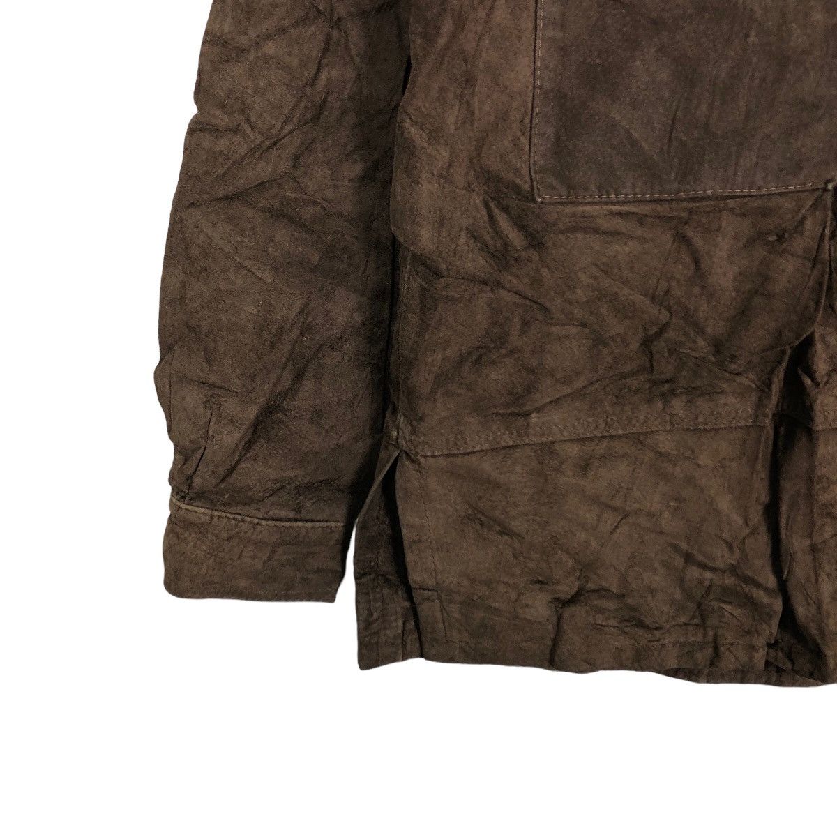 Japanese Brand 🔥90’s Vintage Genuine Leather Cargo Jacket Multi Pocket Y’S Size US M / EU 48-50 / 2 - 4 Thumbnail