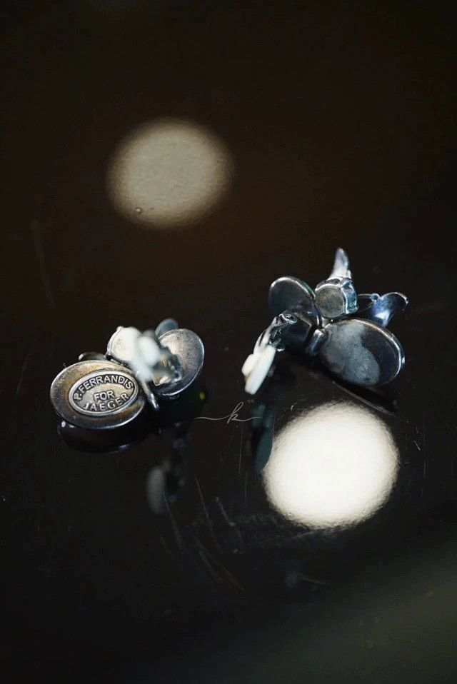 Other Philippe Ferrandis Jaeger Vintage Cat Butterfly Clip-On Size ONE SIZE - 8 Thumbnail