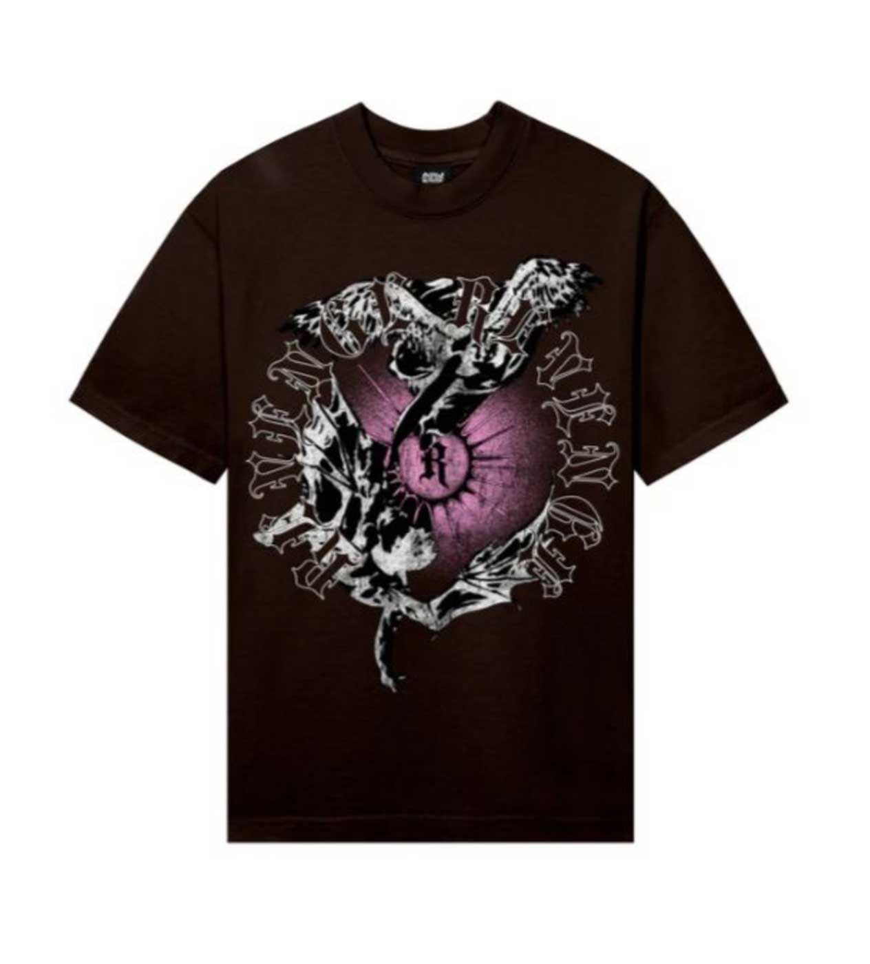 Revenge x G Herbo Angel Disciple Tee Brown T-shirts Size US XL / EU 56 / 4 - 1 Preview