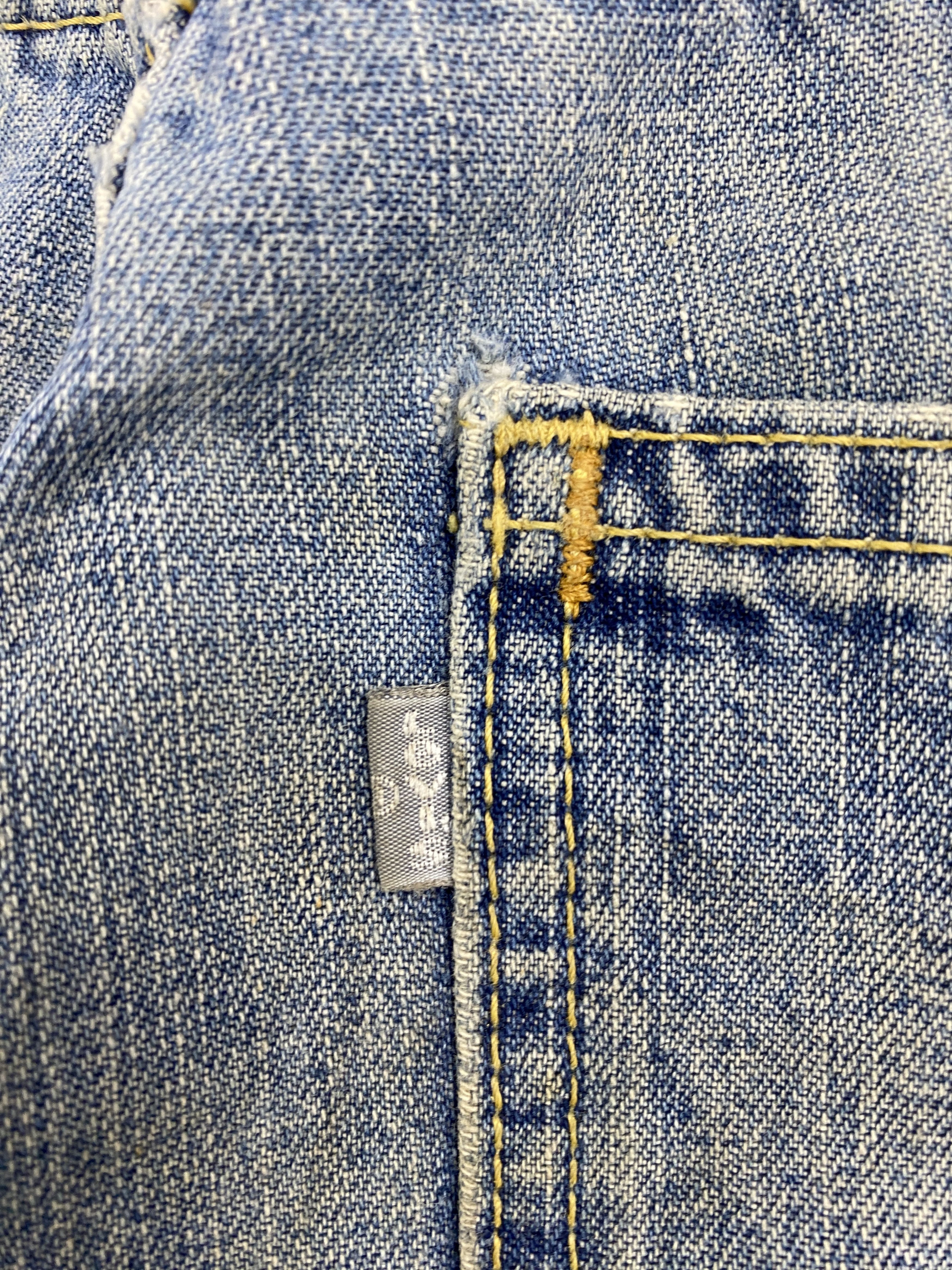 Levi's × Vintage Vintage Levis Silvertab Dirty Jeans Size US 35 - 7 Thumbnail