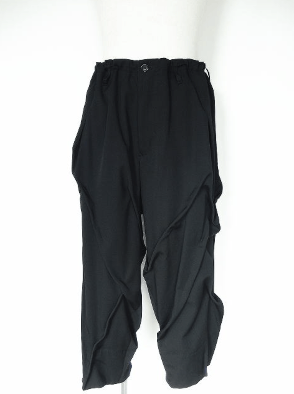 Yohji Yamamoto Yohji Yamamoto Pour Homme - Ta/TUXEDO RANDOM TUCK PANTS Size US 28 / EU 44 - 15 Thumbnail