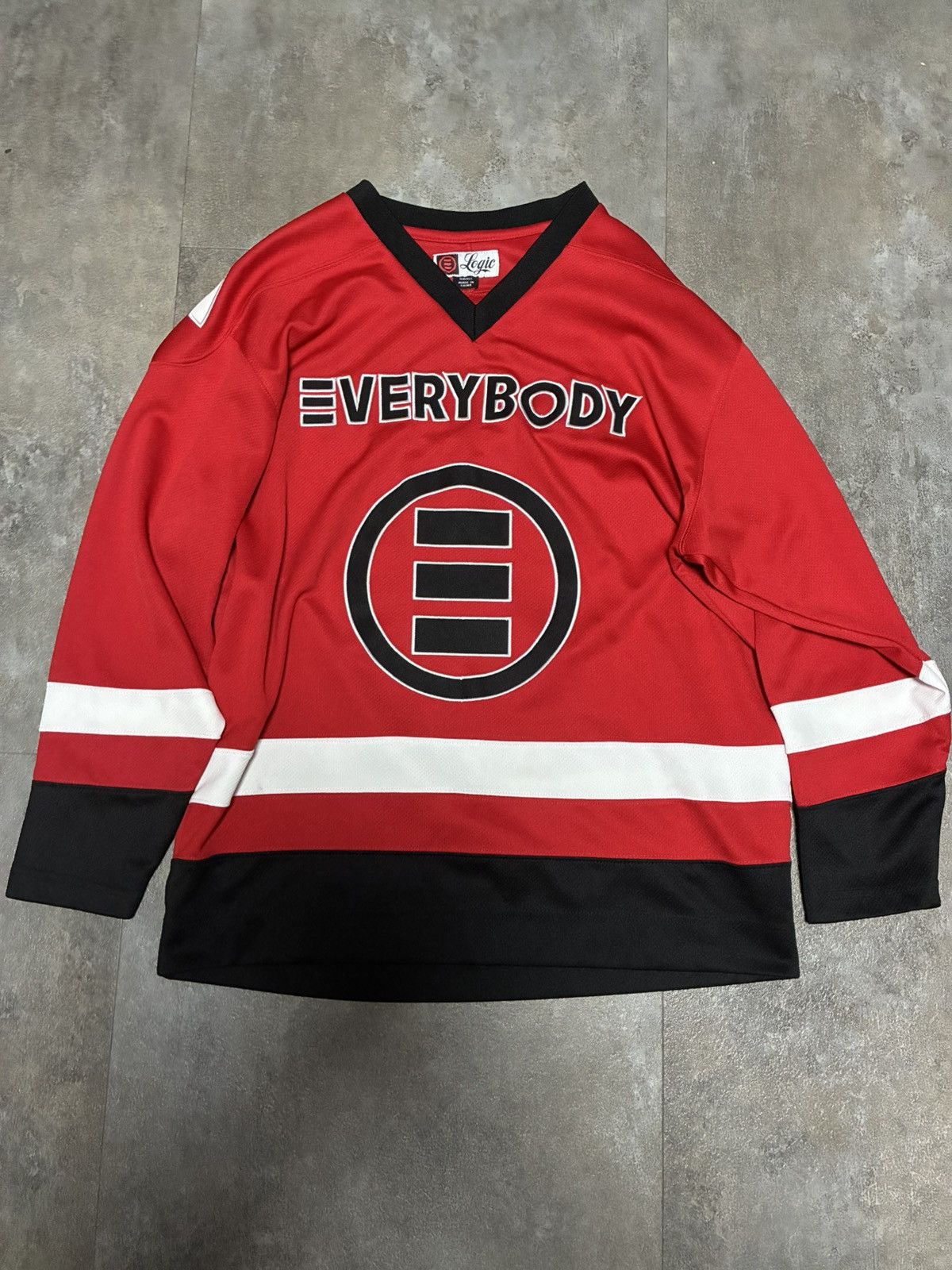 Logic Logic Everybody Red Hockey Jersey Small Size US S / EU 44-46 / 1 - 1 Thumbnail
