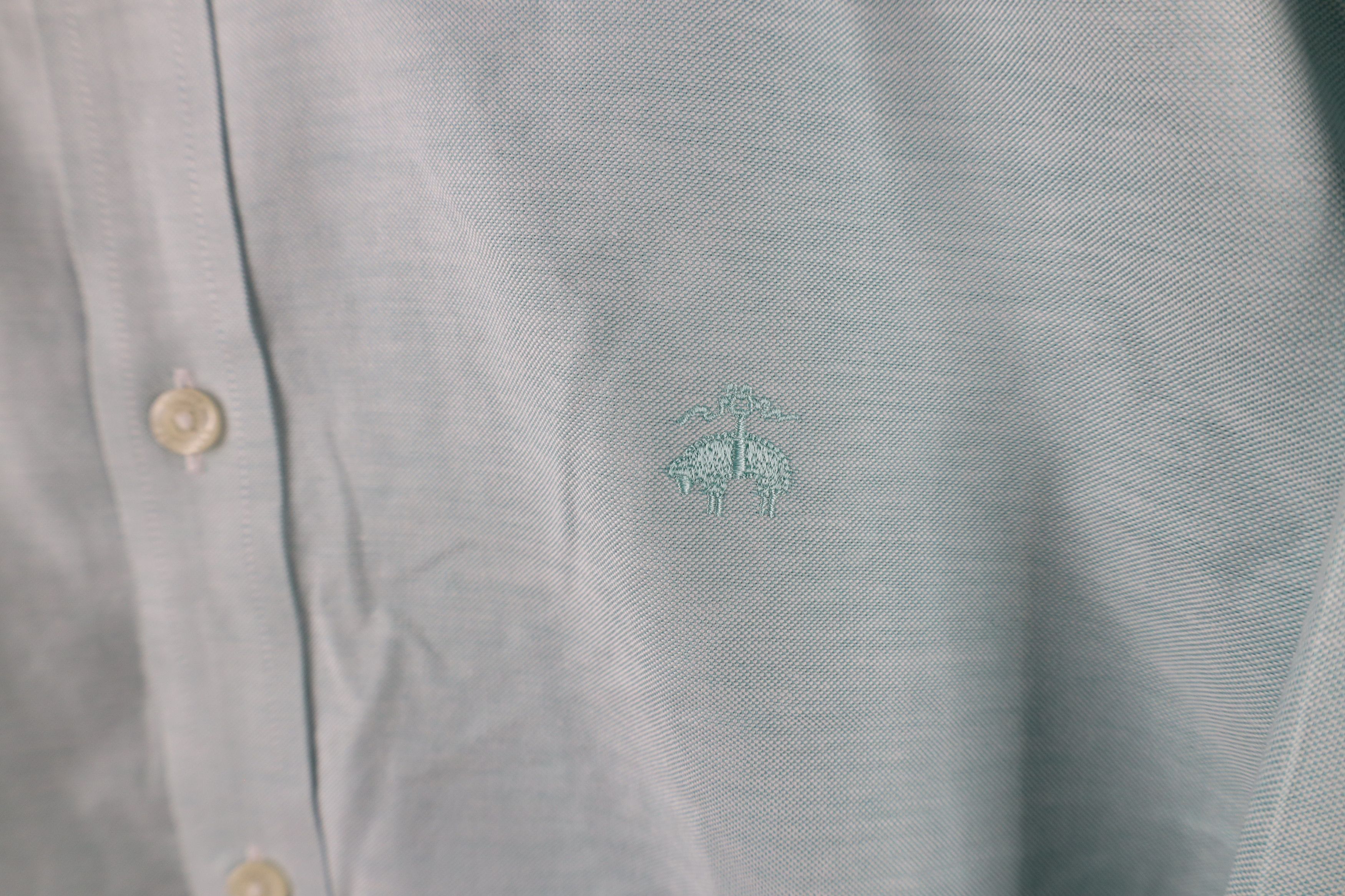 Brooks Brothers × Vintage Brooks Brothers Stretch Original Cotton Button Down Shirt Size US L / EU 52-54 / 3 - 4 Thumbnail