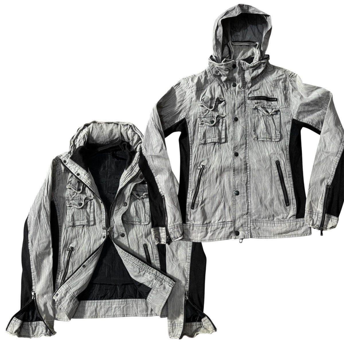Japanese Brand 🇯🇵Semantic design retro punk jacket🇯🇵 Size US M / EU 48-50 / 2 - 1 Thumbnail