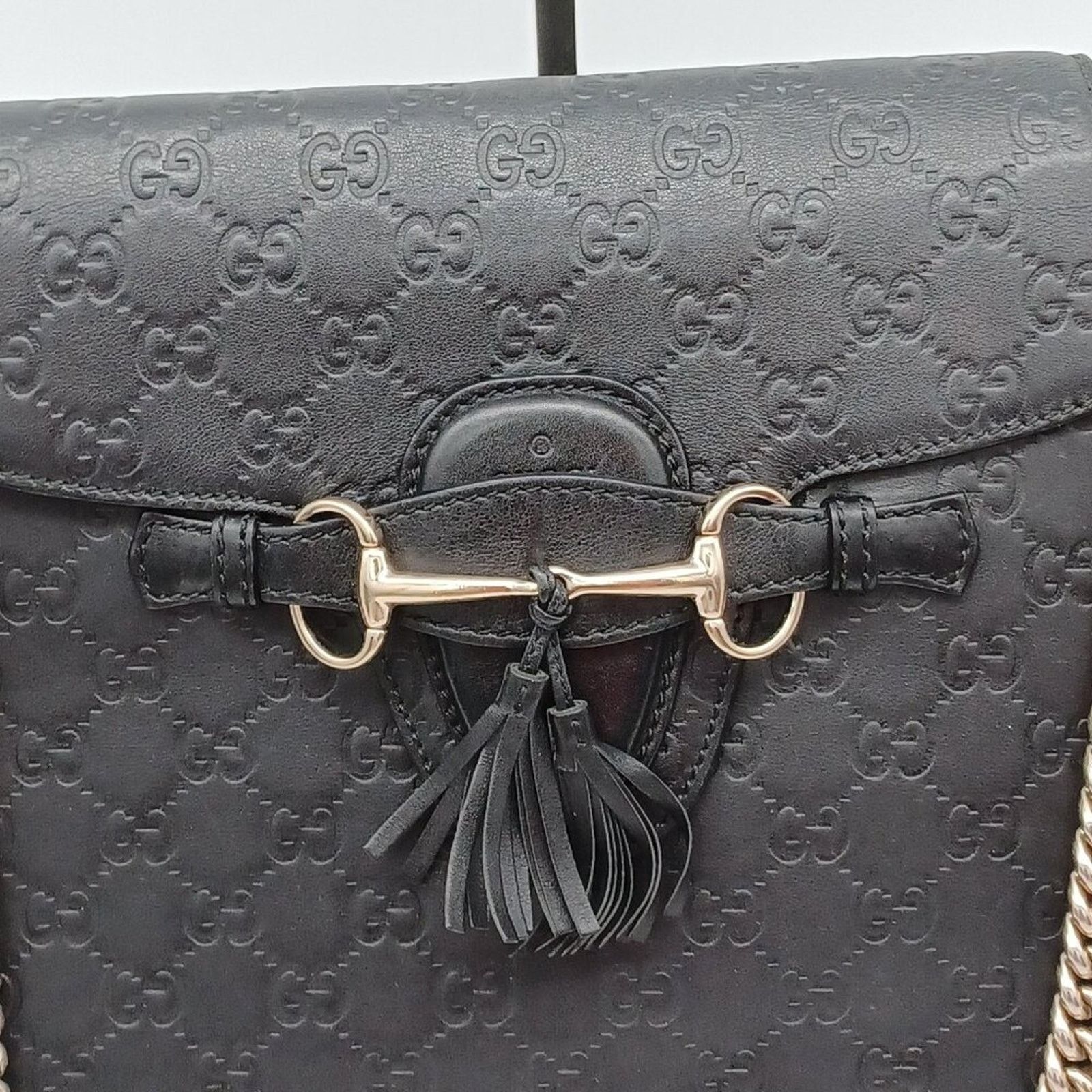 Gucci Gucci Guccissima Emily Large Shoulder Crossbody Bag Size ONE SIZE - 7 Thumbnail