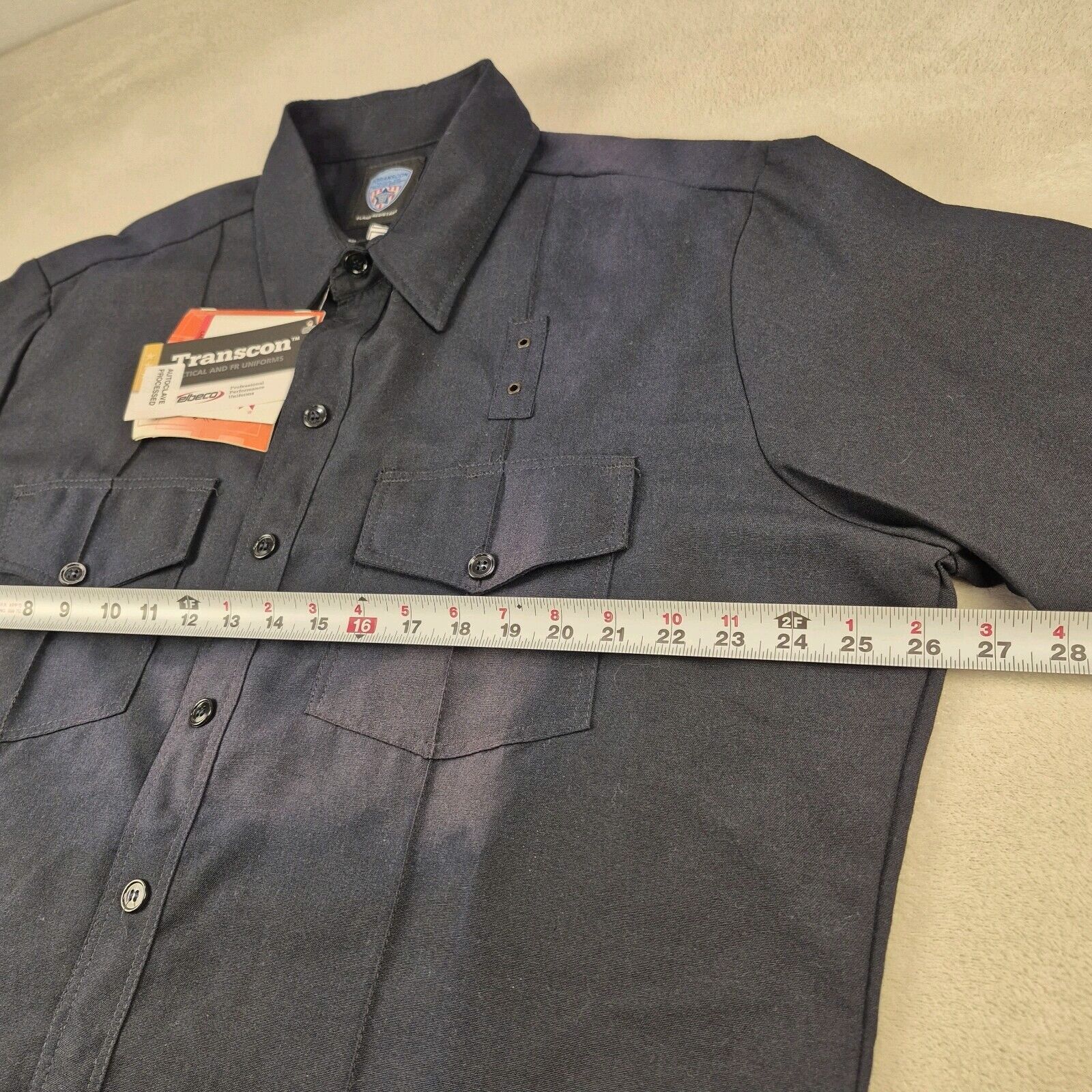 Uniform Wares Transcon Uniform Flame-Resistant Button Shirt XXL Defects Size US XXL / EU 58 / 5 - 4 Thumbnail