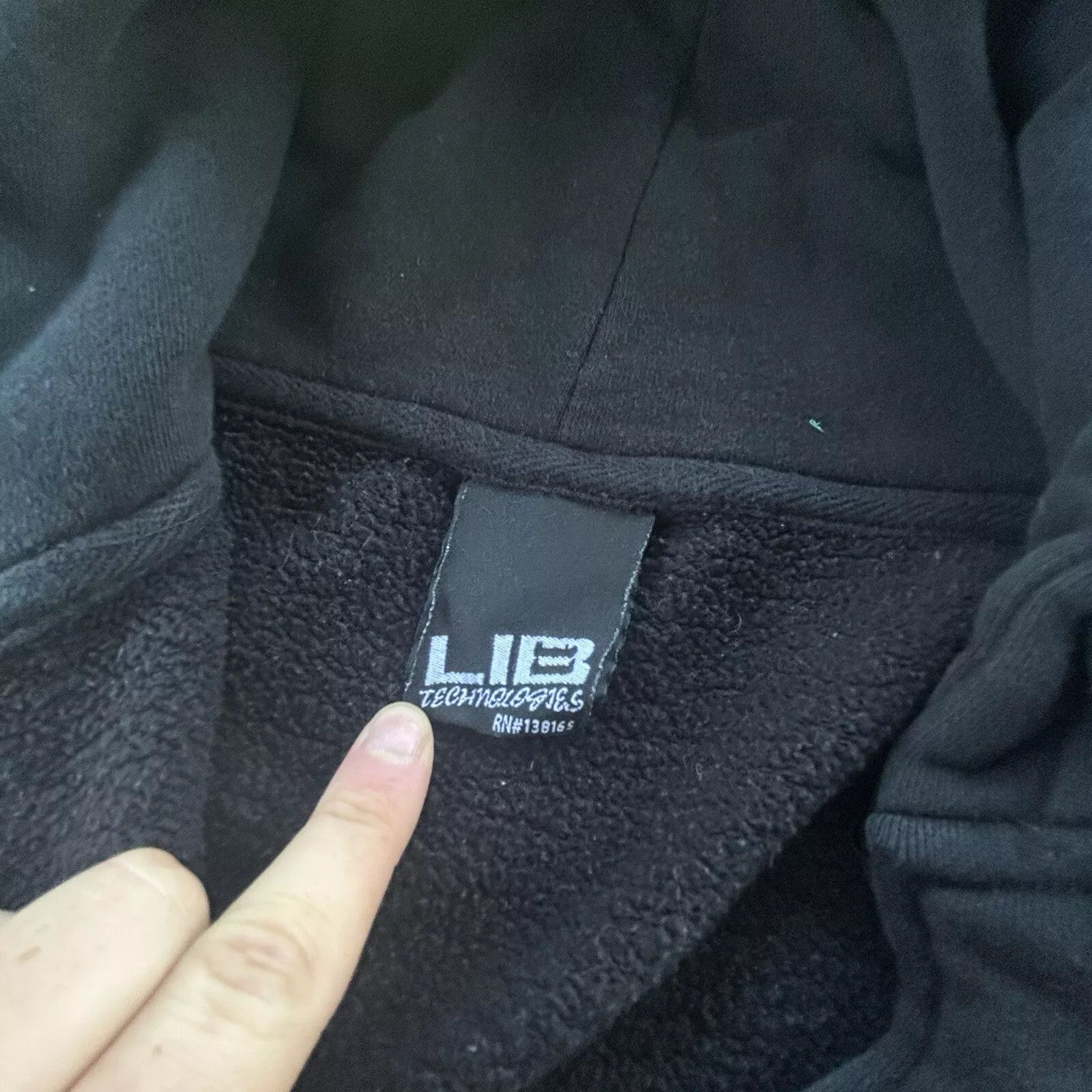 Vintage VTG Lib Tech Hoodie Mens Large Mervin Size US L / EU 52-54 / 3 - 5 Thumbnail