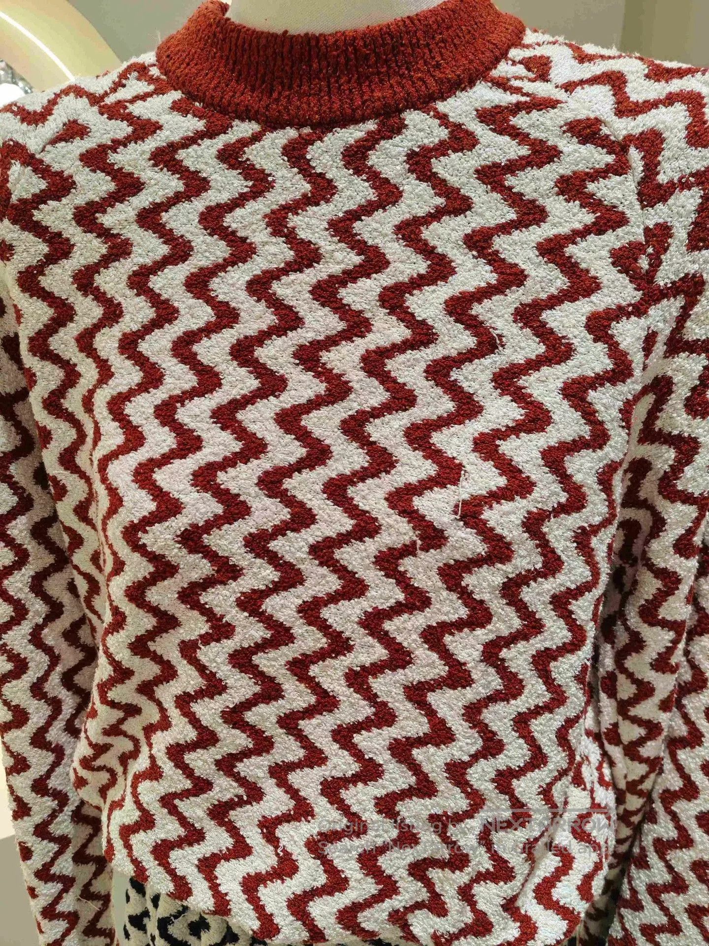 Chloe Chloé Wave Pattern Knit Set. Size XS / US 0-2 / IT 36-38 - 6 Thumbnail