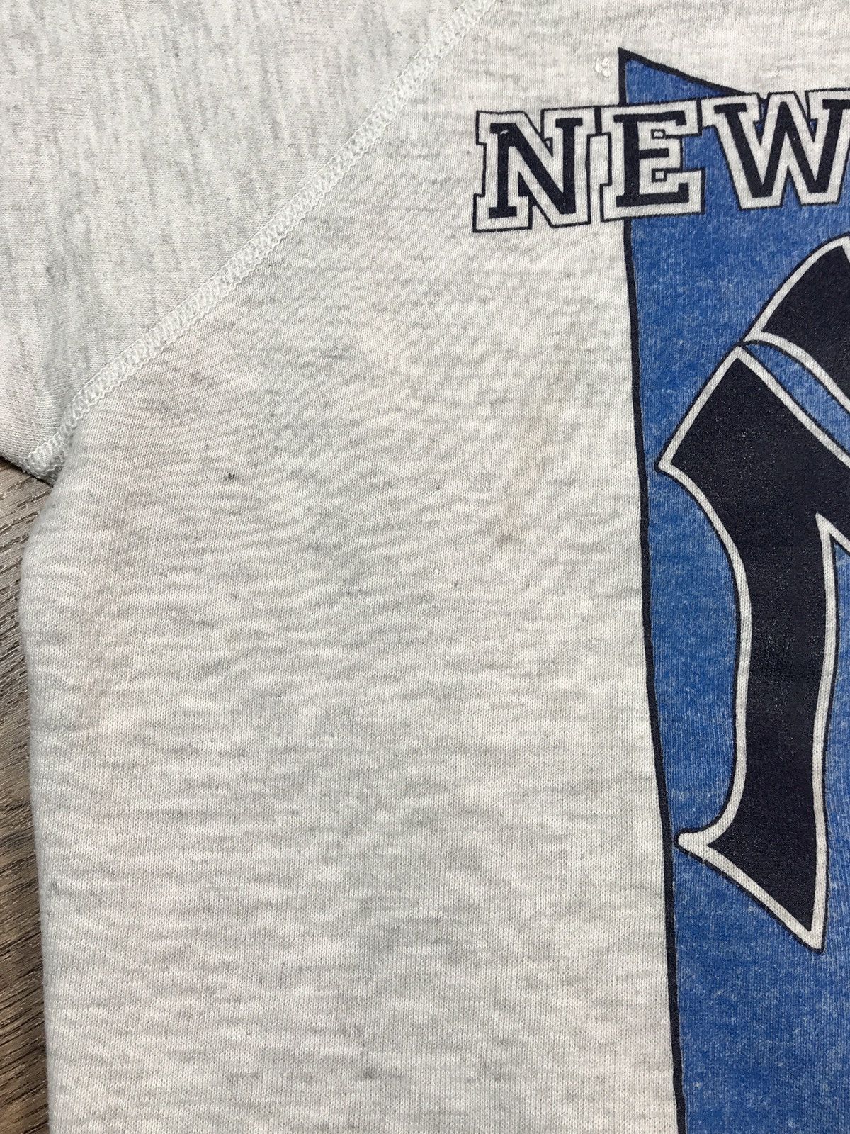 Jerzees × New York Yankees × Vintage Vintage Jerzees New York Yankees Sweatshirt Size US L / EU 52-54 / 3 - 11 Thumbnail