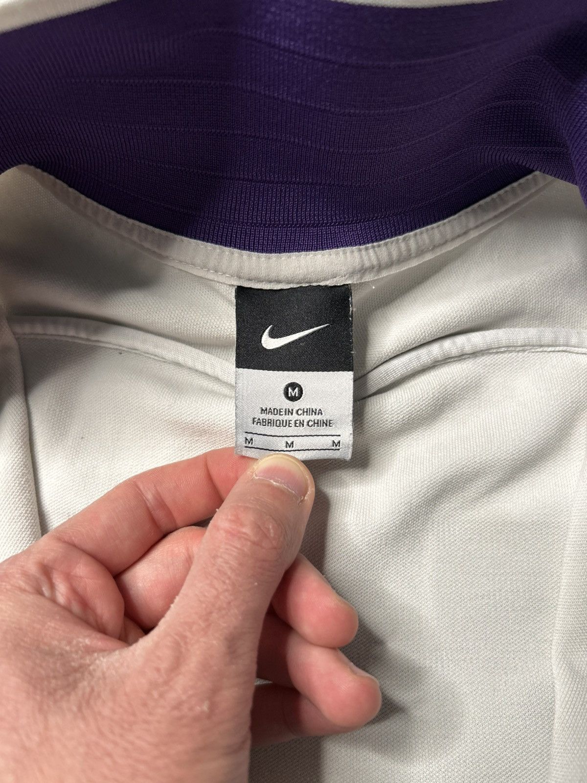 Nike Nike PSG 2007 Paris Saint-Germain Track Jacket White M Size US M / EU 48-50 / 2 - 9 Thumbnail
