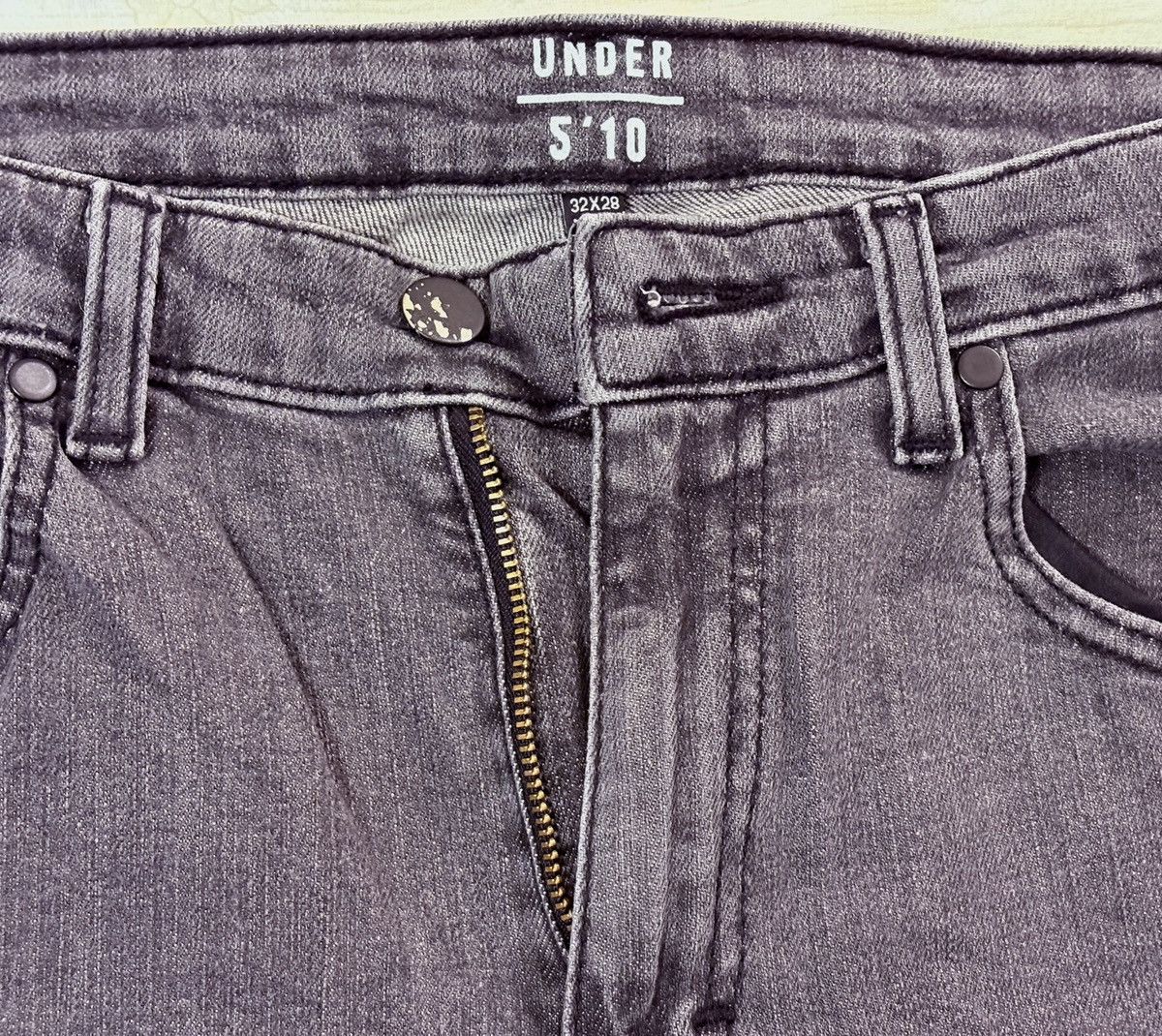 Other Under 5’10” (510) Grey Denim for Short Men Size US 32 / EU 48 - 3 Thumbnail