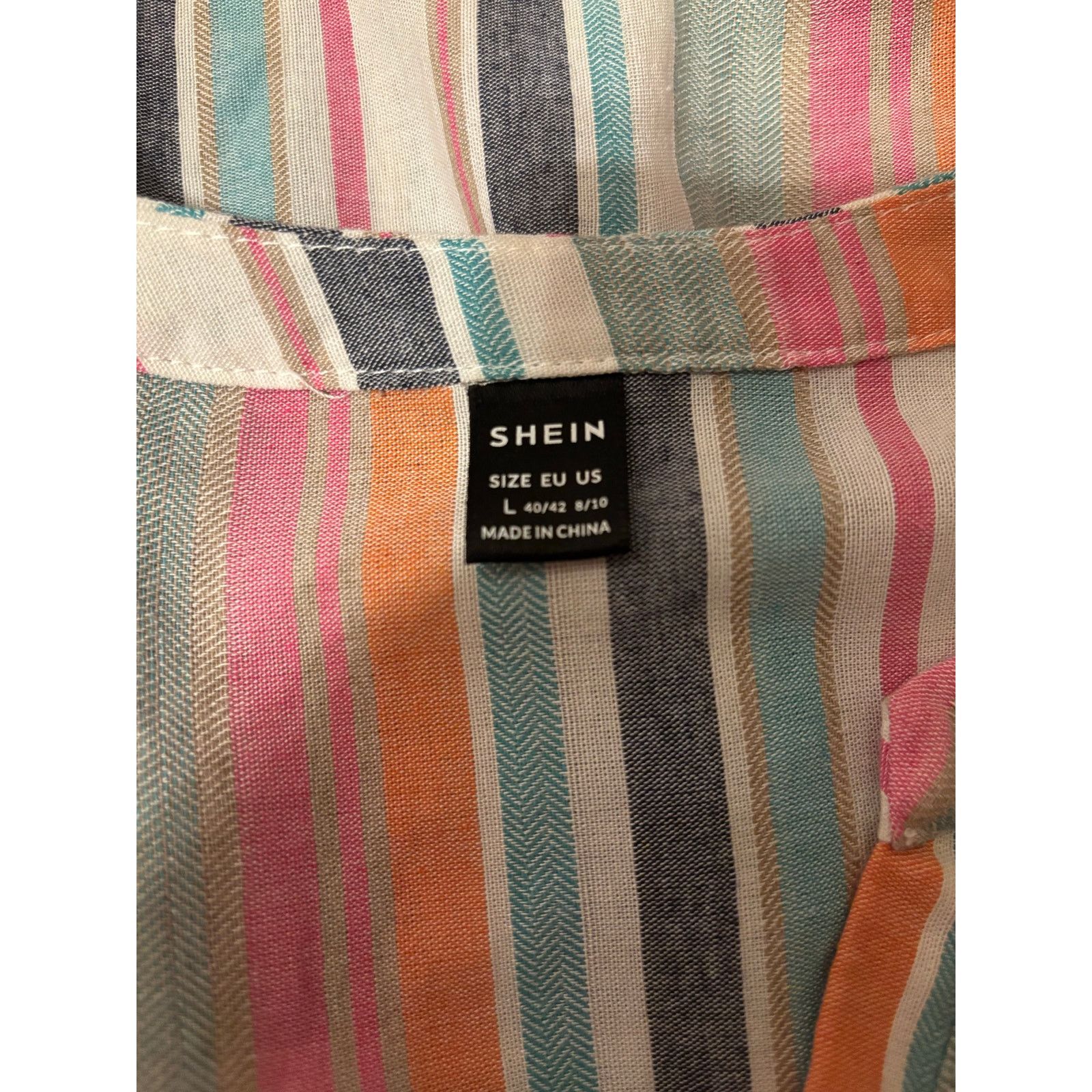 Shein SHEIN Multi-Color Midi Dress Size Large Size L / US 10 / IT 46 - 5 Thumbnail