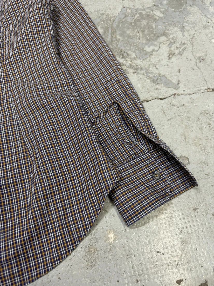 Designer × Dsquared2 × Vintage FW2012 DSquared2 Checkered Blue & Yellow Minimalist Shirt Size US L / EU 52-54 / 3 - 8 Thumbnail