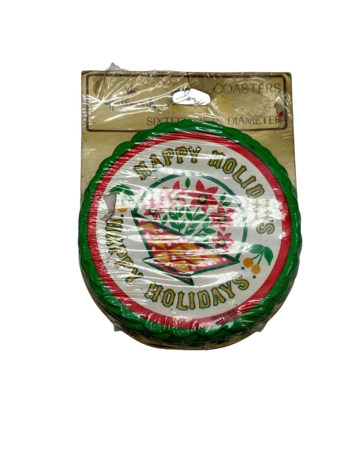 Unknown London Hallmark Happy Holidays Paper Coasters Diameter Set Of 16 Size ONE SIZE - 2 Thumbnail