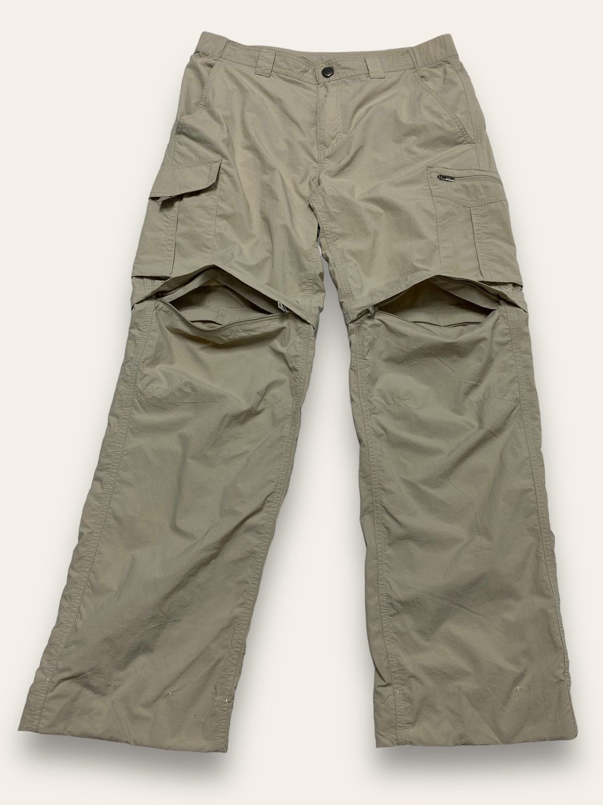 Columbia Vintage COLUMBIA Beige Pants / Shorts Quick drops Hiking Size US 33 - 6 Thumbnail