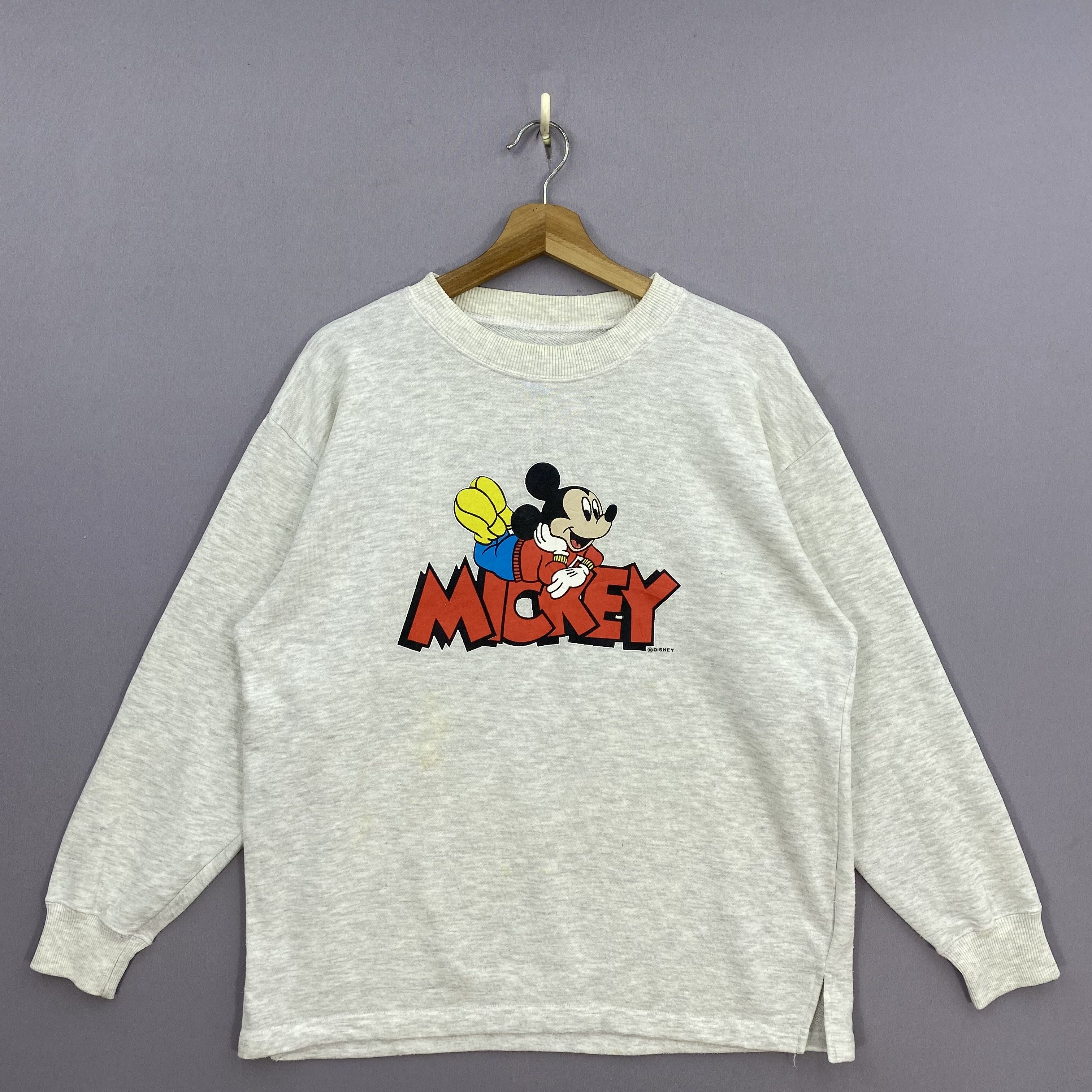 Disney Vintage 90s Mickey Mouse Disney Sweatshirt Cartoon Jumper Size US L / EU 52-54 / 3 - 2 Thumbnail