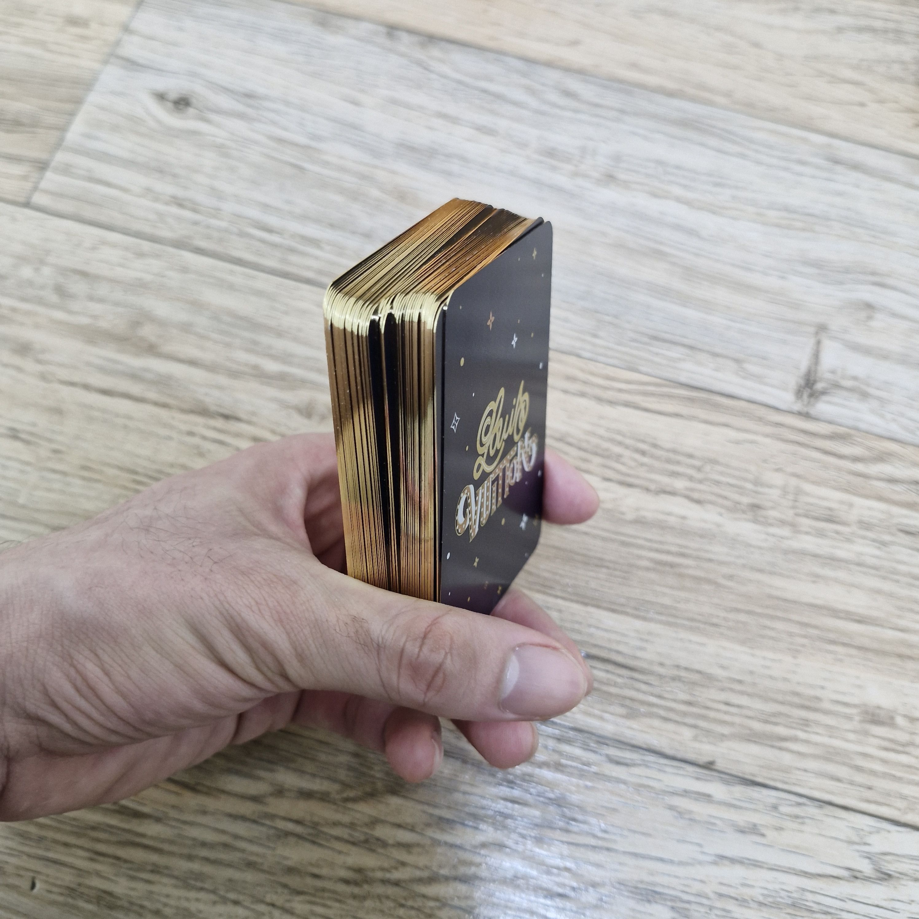Louis Vuitton LOUIS VUITTON Gold Rimmed Carousel Deck Playing Card Size ONE SIZE - 4 Thumbnail