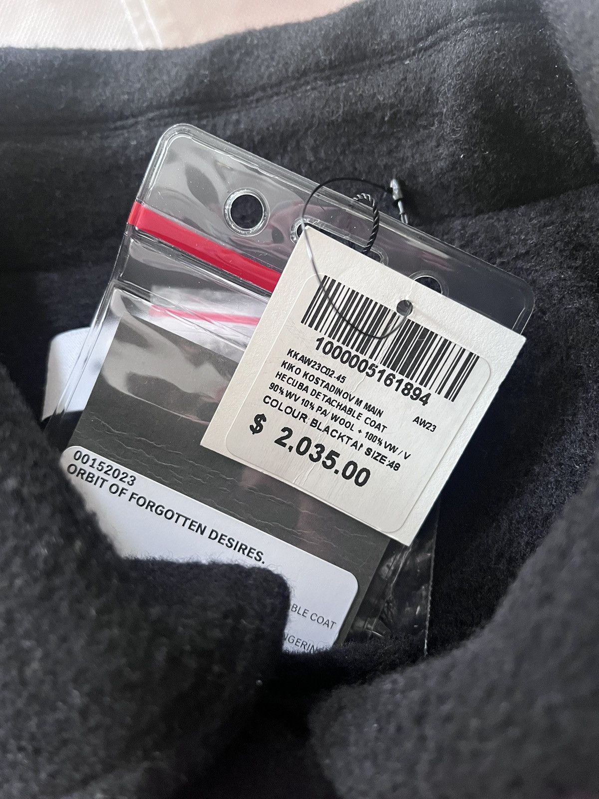 Kiko Kostadinov kiko kostadinov hecuba detachable coat Size US M / EU 48-50 / 2 - 4 Thumbnail