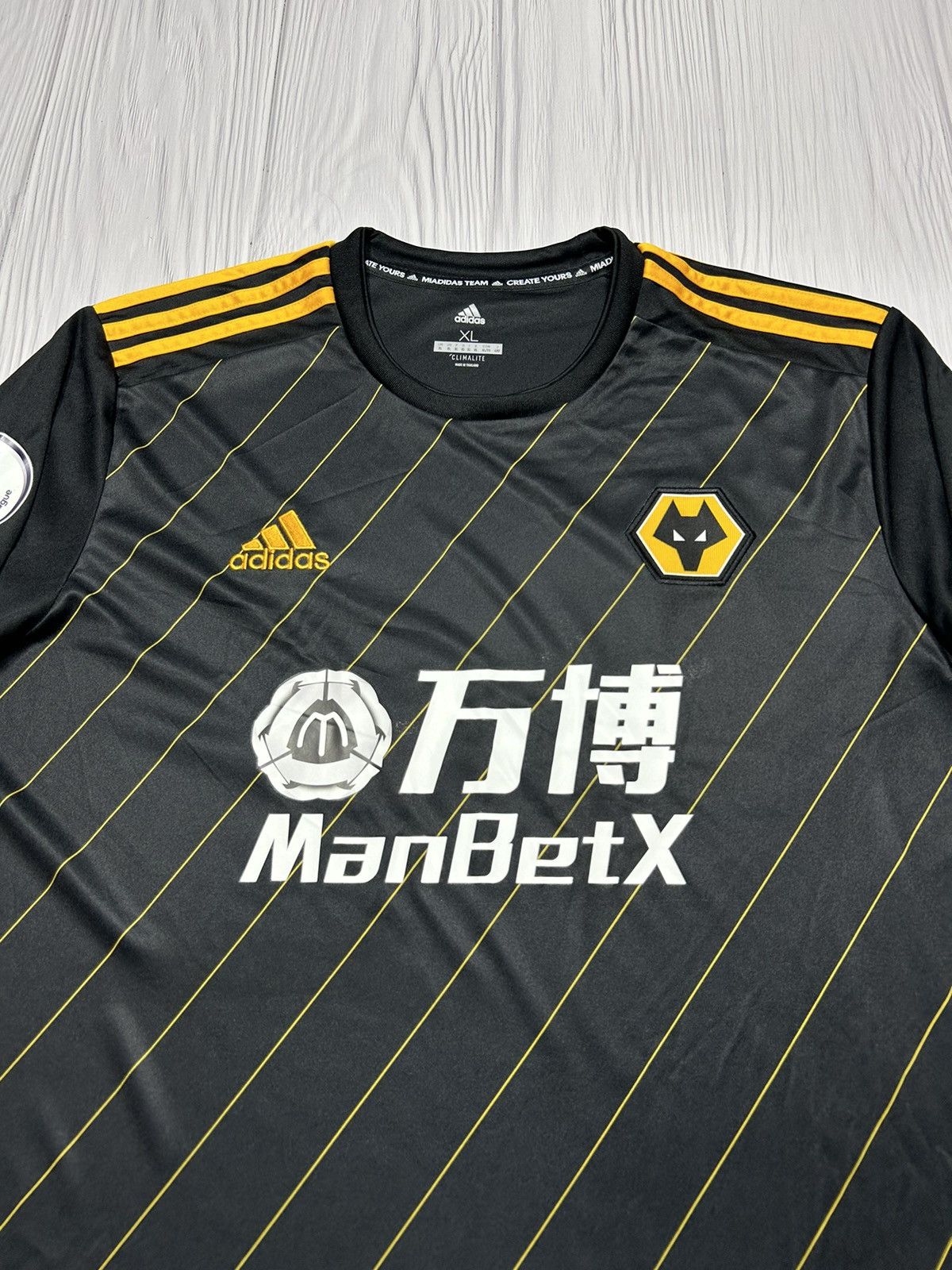 Adidas Wolverhampton 2019/20 Adidas Soccer Jersey Size XL Size US XL / EU 56 / 4 - 5 Thumbnail