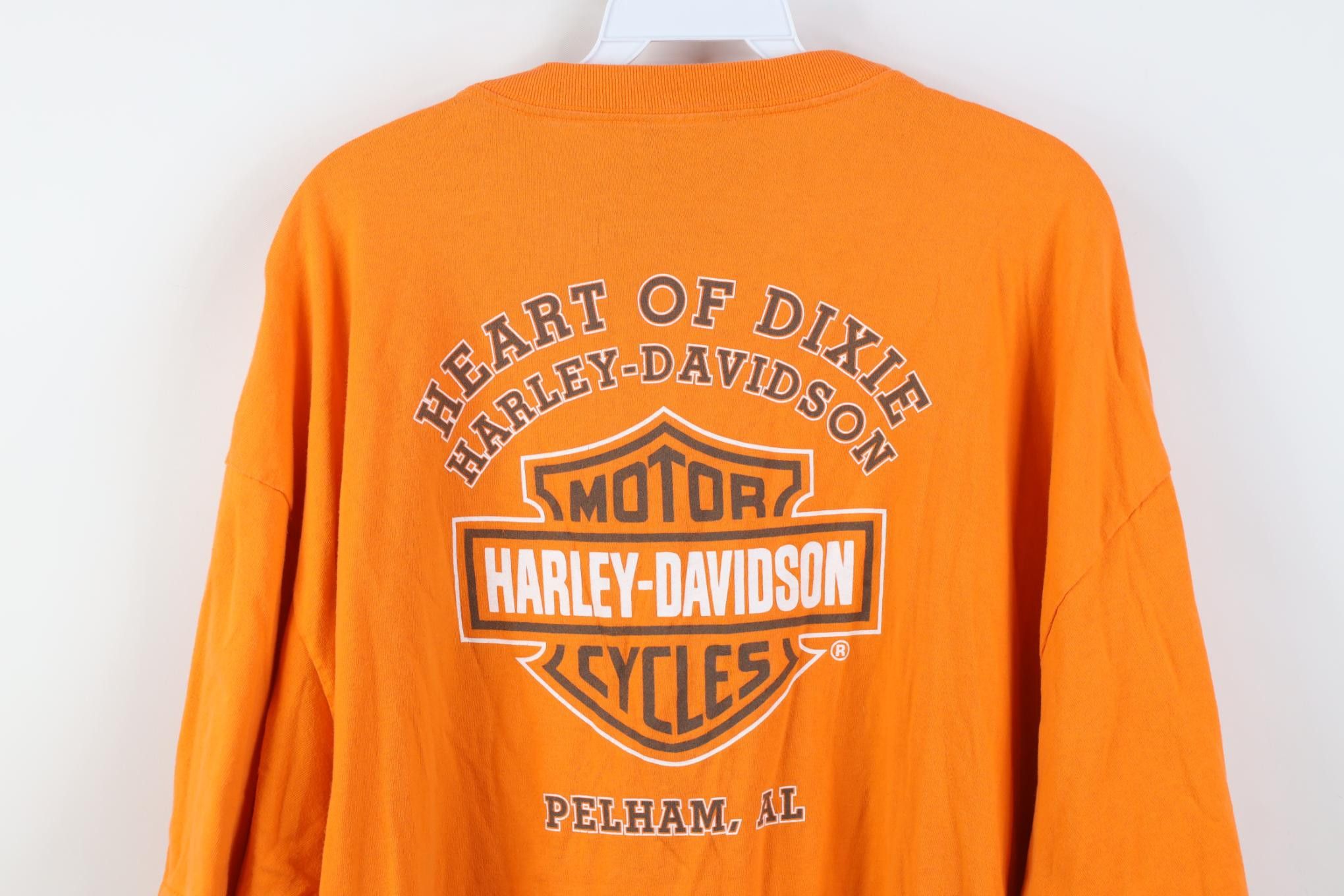 Harley Davidson Vintage Y2K 2003 Harley Davidson Short Sleeve T-Shirt Size US XXL / EU 58 / 5 - 13 Thumbnail