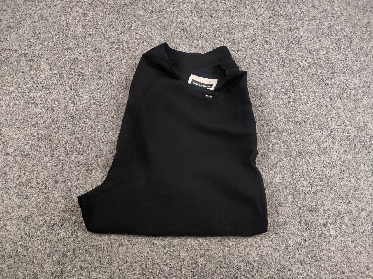 Freitag Freitag E152 Female Linen Blend Black Ankle Pants Size 30" / US 8 / IT 44 - 2 Thumbnail