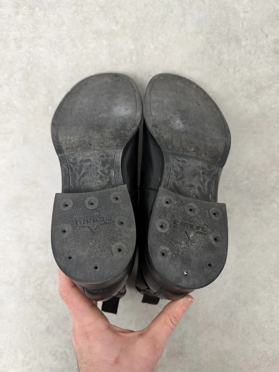 Diesel Diesel Black Classy Leather Boots Size US 11 / EU 44 - 10 Thumbnail