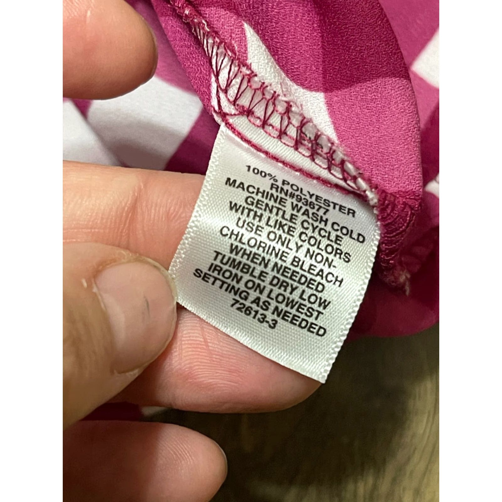 Liz Claiborne Liz Claiborne Tank Top Womens Size M Red White Check Ruffled Neck Tank Casual Modern Vintage: No Size M / US 6-8 / IT 42-44 - 7 Thumbnail