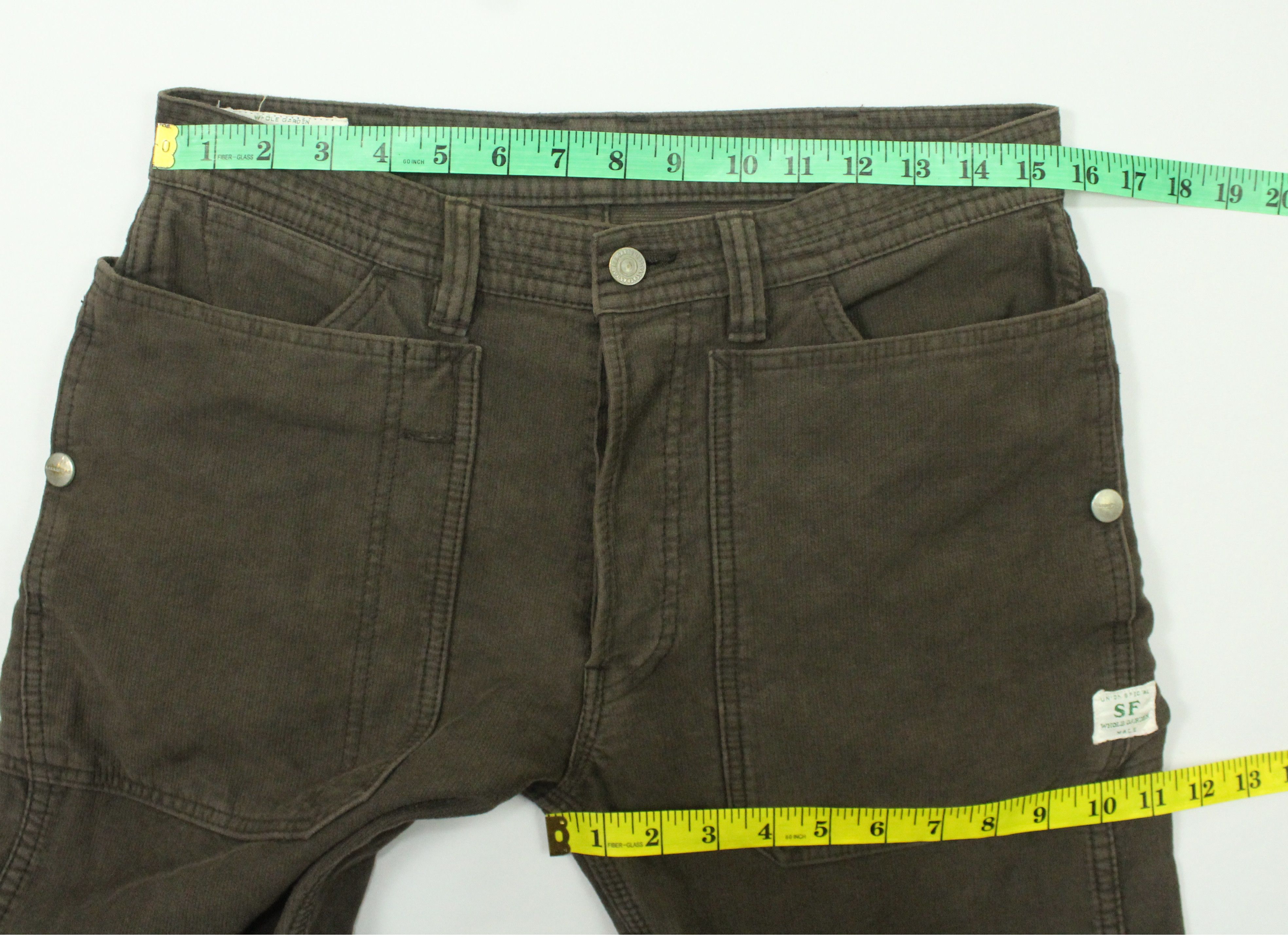 Japanese Brand × Sassafras SASSAFRAS Pants Utility Pockets Cargos Made in Japan Size US 31 - 21 Thumbnail