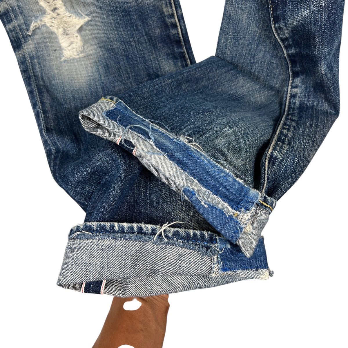 Levi's Vintage Clothing 90s Vintage Lvc Levis Lot 503B Selvedge Big E Denim Jeans Size US 30 / EU 46 - 14 Thumbnail