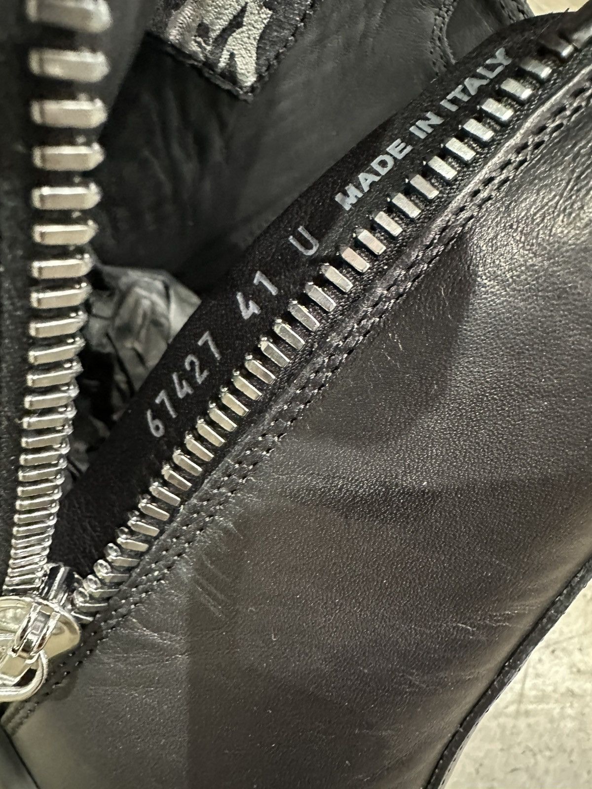 Rick Owens RICK OWENS - Hi Sneaks Black Black Size US 8 / EU 41 - 7 Thumbnail