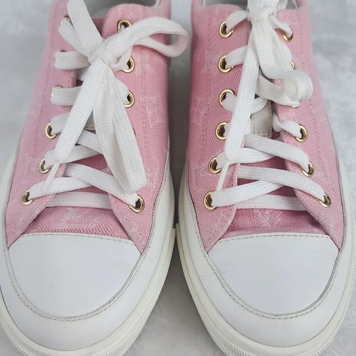 Louis Vuitton Louis Vuitton Stellar Low-Top Pink Sneakers -2508 Size US 6 / IT 36 - 5 Thumbnail