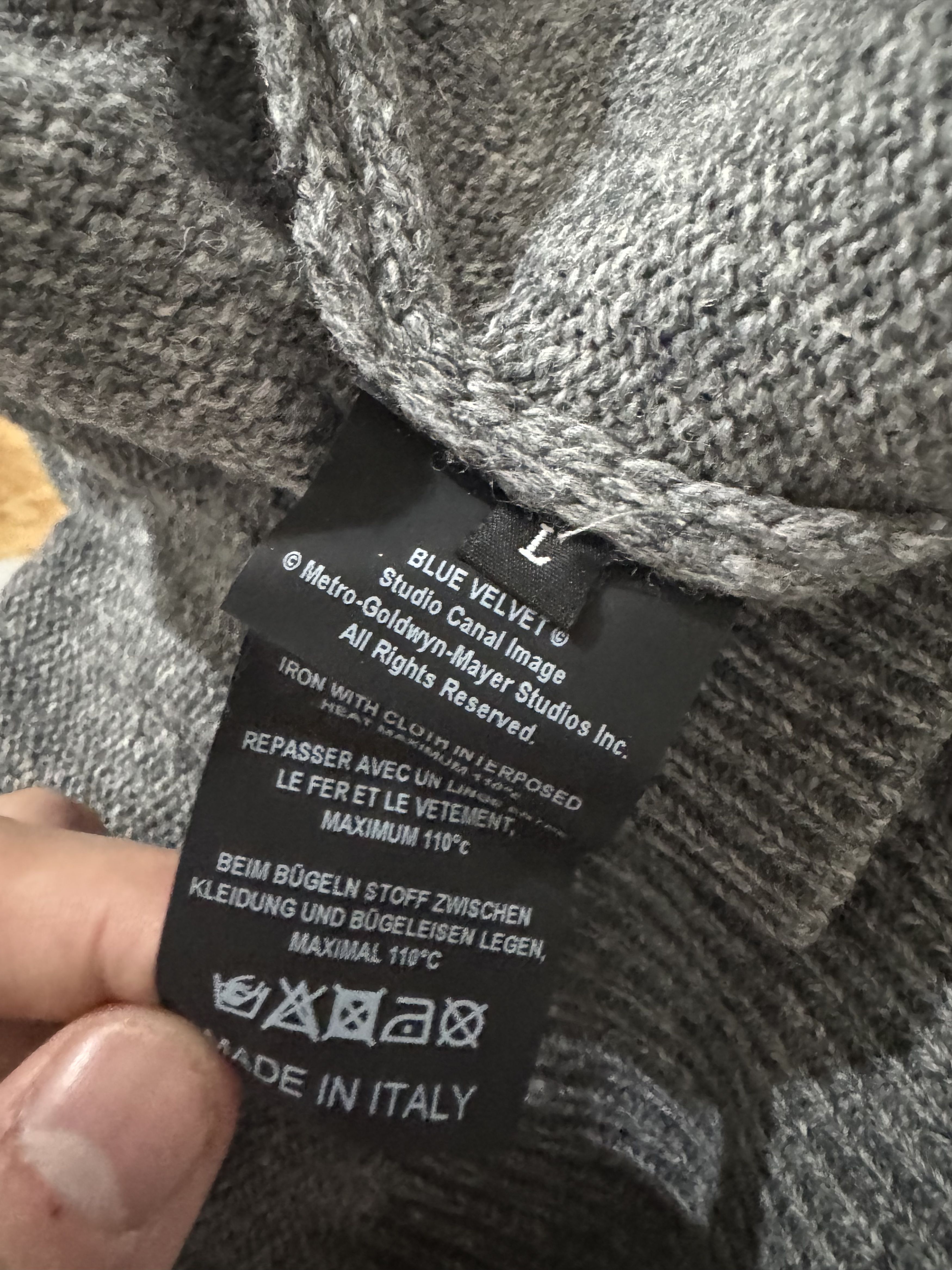 Raf Simons raf simons 19aw portrait sweater Size US L / EU 52-54 / 3 - 4 Thumbnail