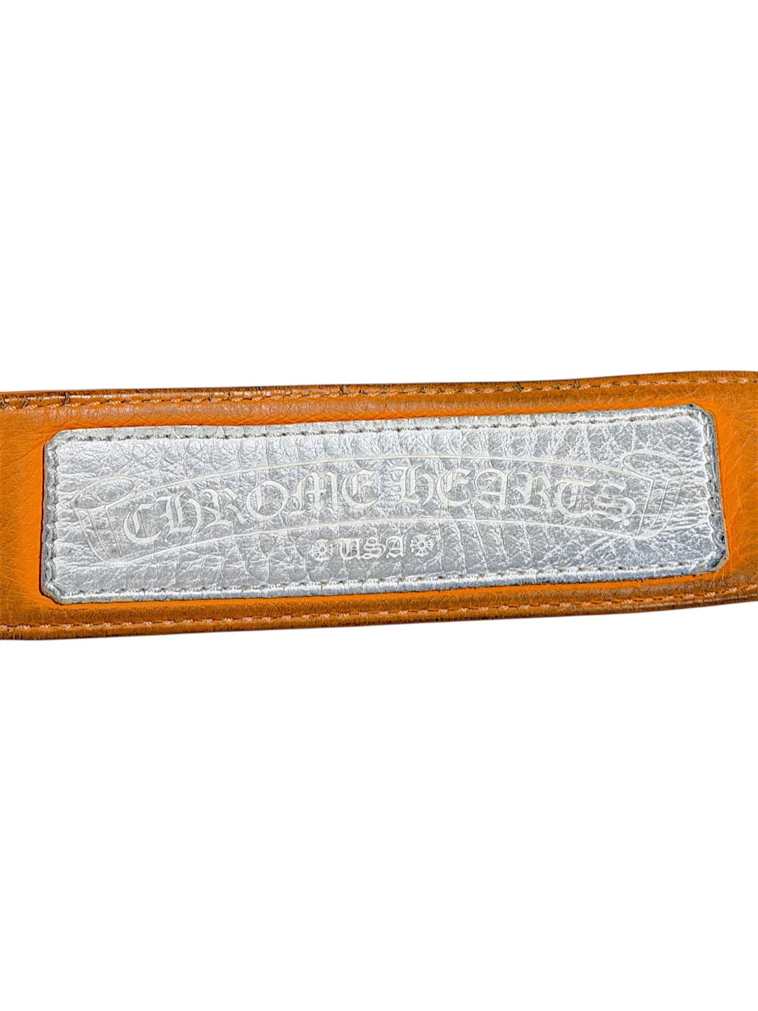 Chrome Hearts Orange Gunslinger Belt Size ONE SIZE - 3 Thumbnail