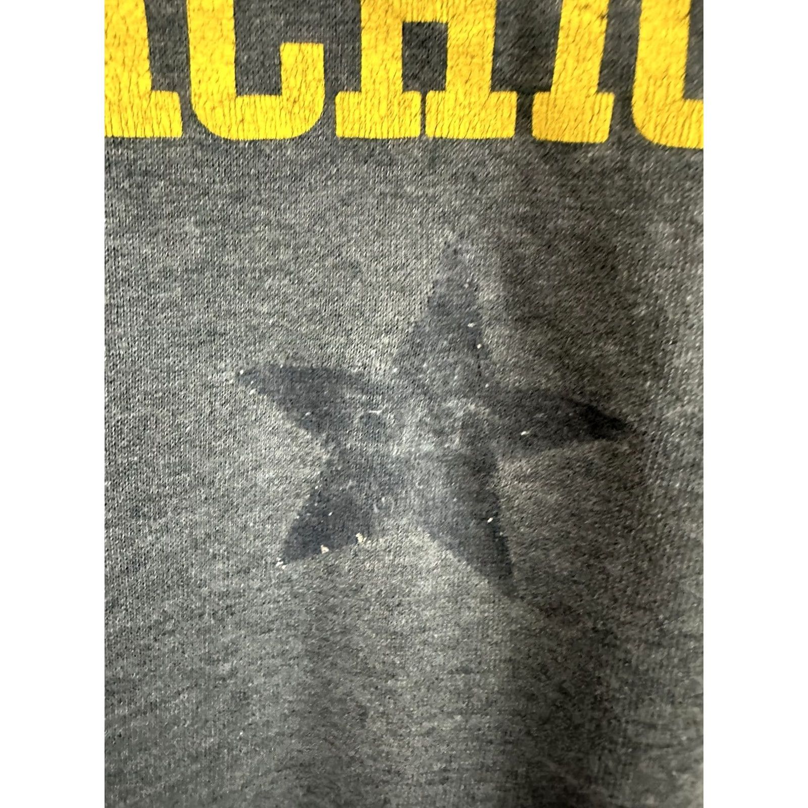 Vintage VINTAGE 80s University of Michigan Star Raglan Sweatshirt M Blue Mens Size US M / EU 48-50 / 2 - 4 Thumbnail