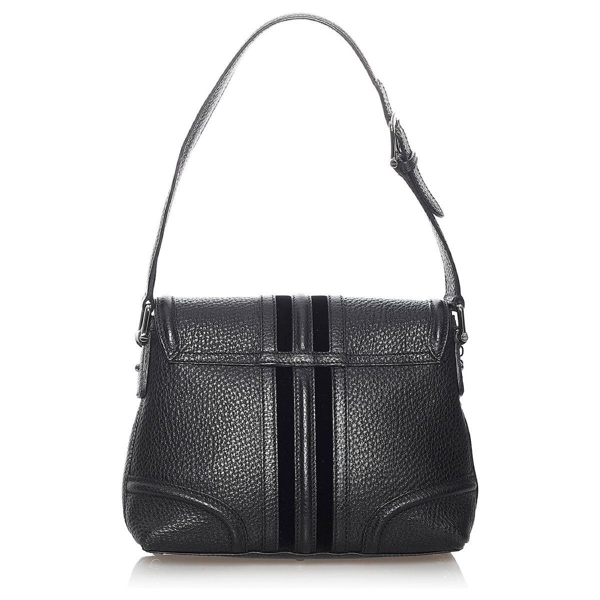 Gucci Black Gucci leather shoulder bag Size ONE SIZE - 3 Thumbnail