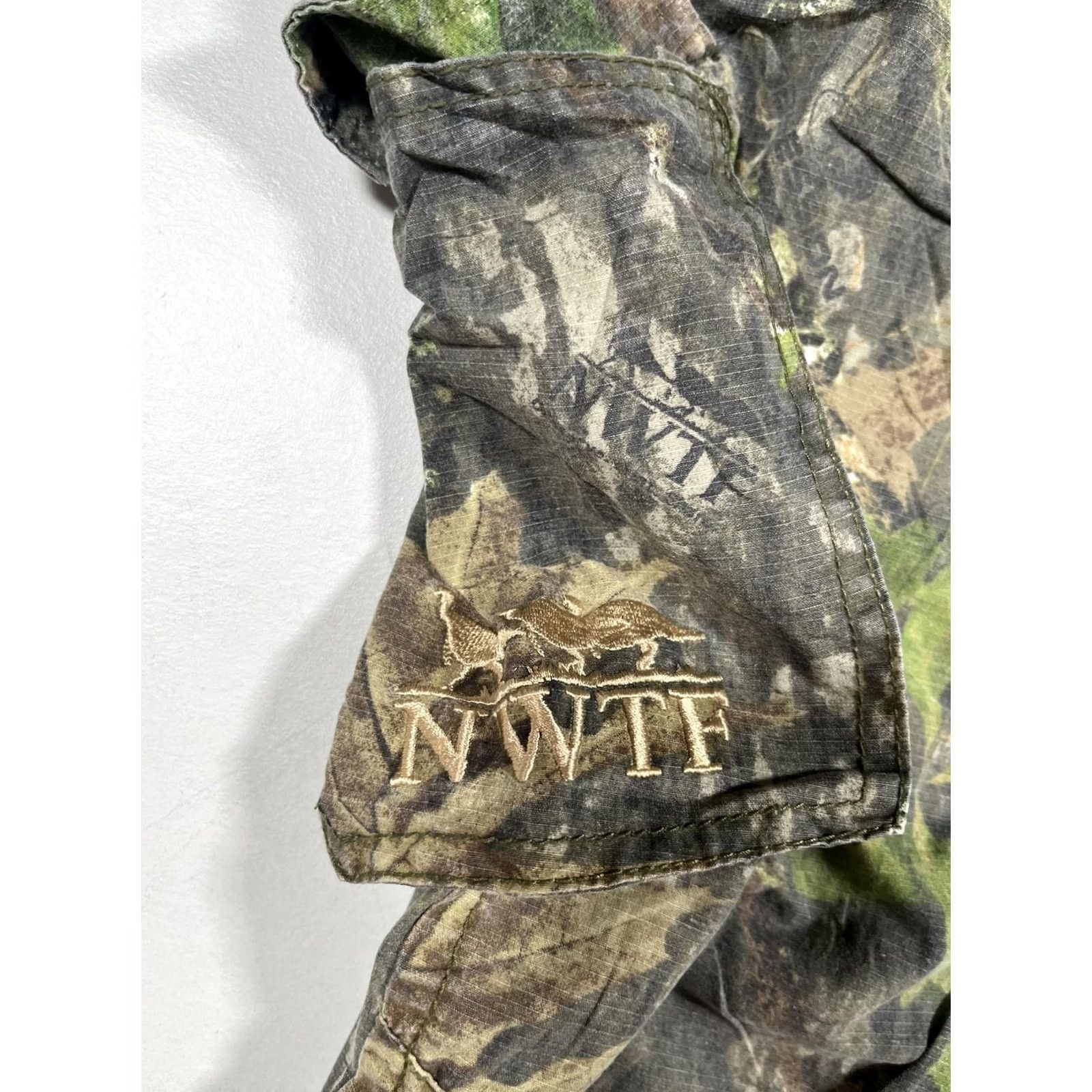 Nomad Nomad Mens 2XL Green Obsession Hunting Cargo Pants Adjustable Waist NWTF Camouflage Khakis Regular Inseam 31 in Fall Mens Size US 39 - 6 Thumbnail