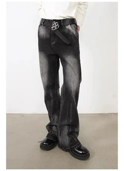Japanese Brand Opium Cargo Stack Denim Jeans, Utility Washed Jeans Size US 32 / EU 48 - 7 Thumbnail
