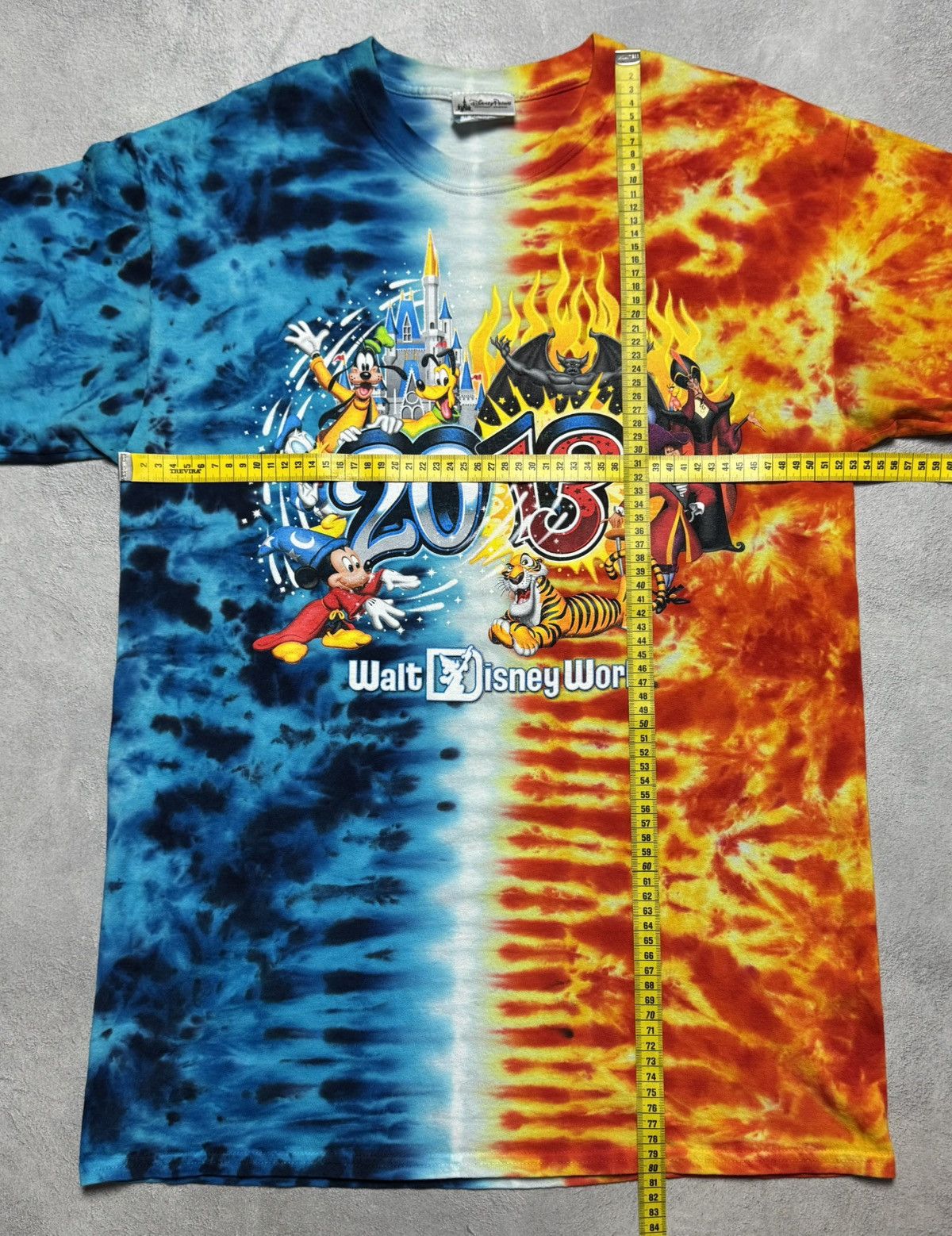 Gildan Disney Parks 2013 Over Printed T-Shirt Tie Dye Gildan Size US L / EU 52-54 / 3 - 15 Thumbnail