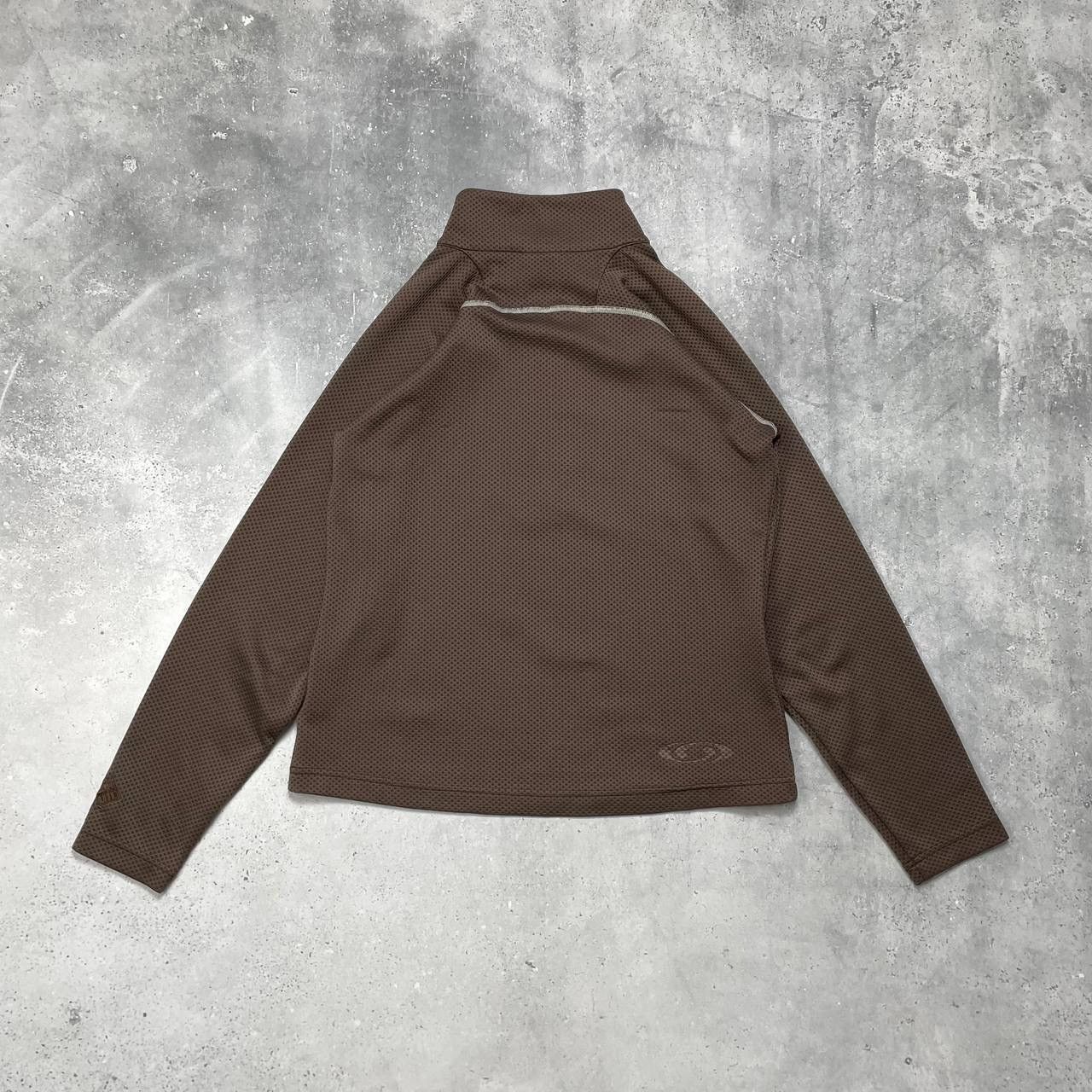 Salomon Vintage 2000s Salomon Technical Zip Thermal LS Top Women’s Size L / US 10 / IT 46 - 2 Thumbnail