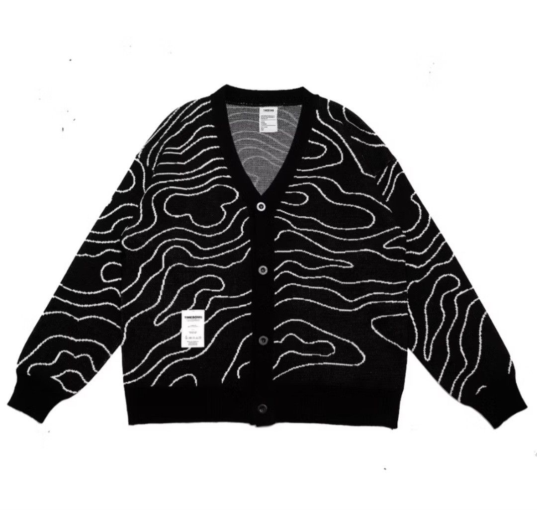 Japanese Brand Round Black Japanese style harajuku knitwear sweater Size US L / EU 52-54 / 3 - 2 Thumbnail
