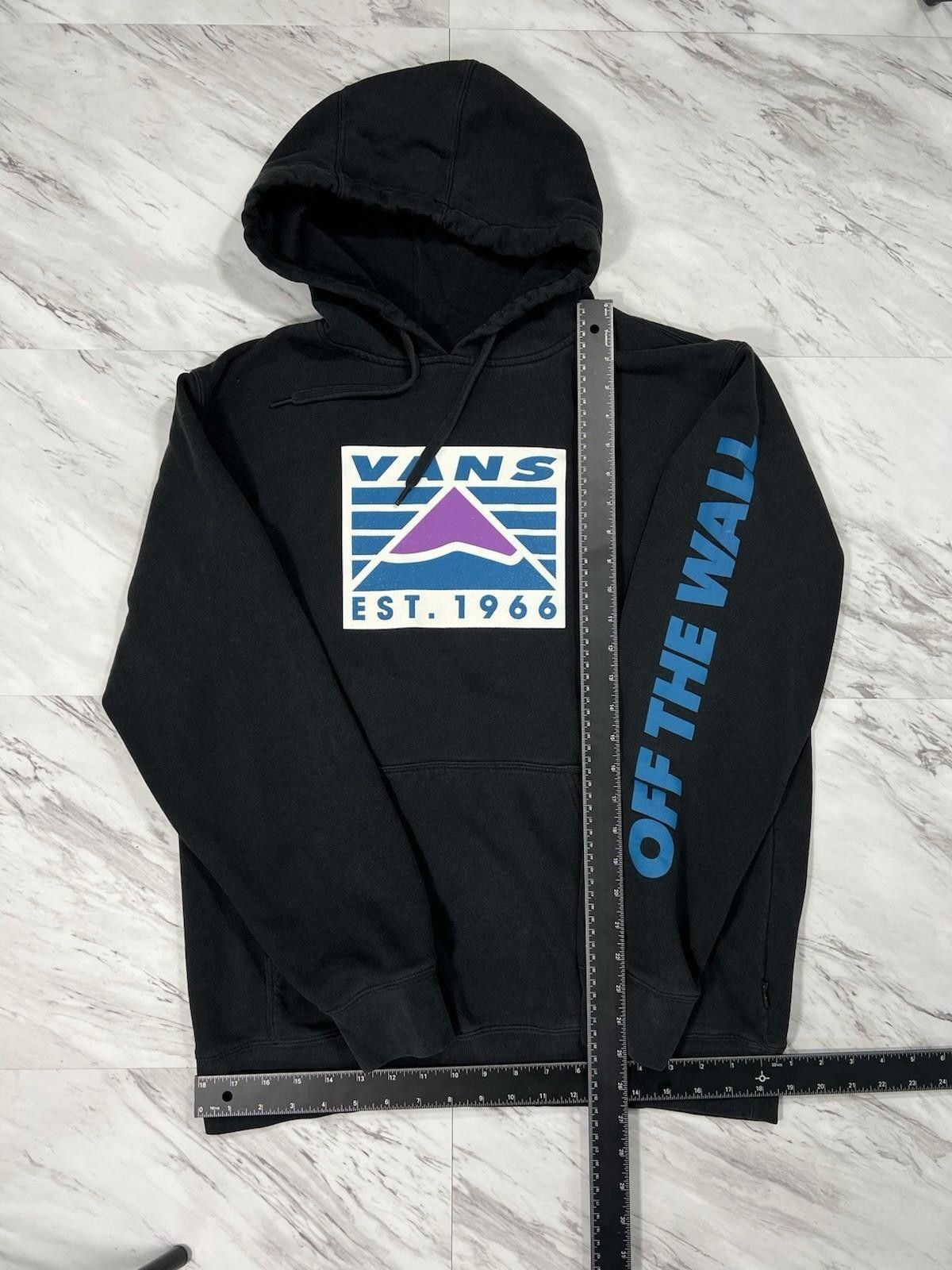 Vans Vans Est 1966 Graphic Pullover Hoodie Black Mens Medium #8 Size US M / EU 48-50 / 2 - 1 Thumbnail