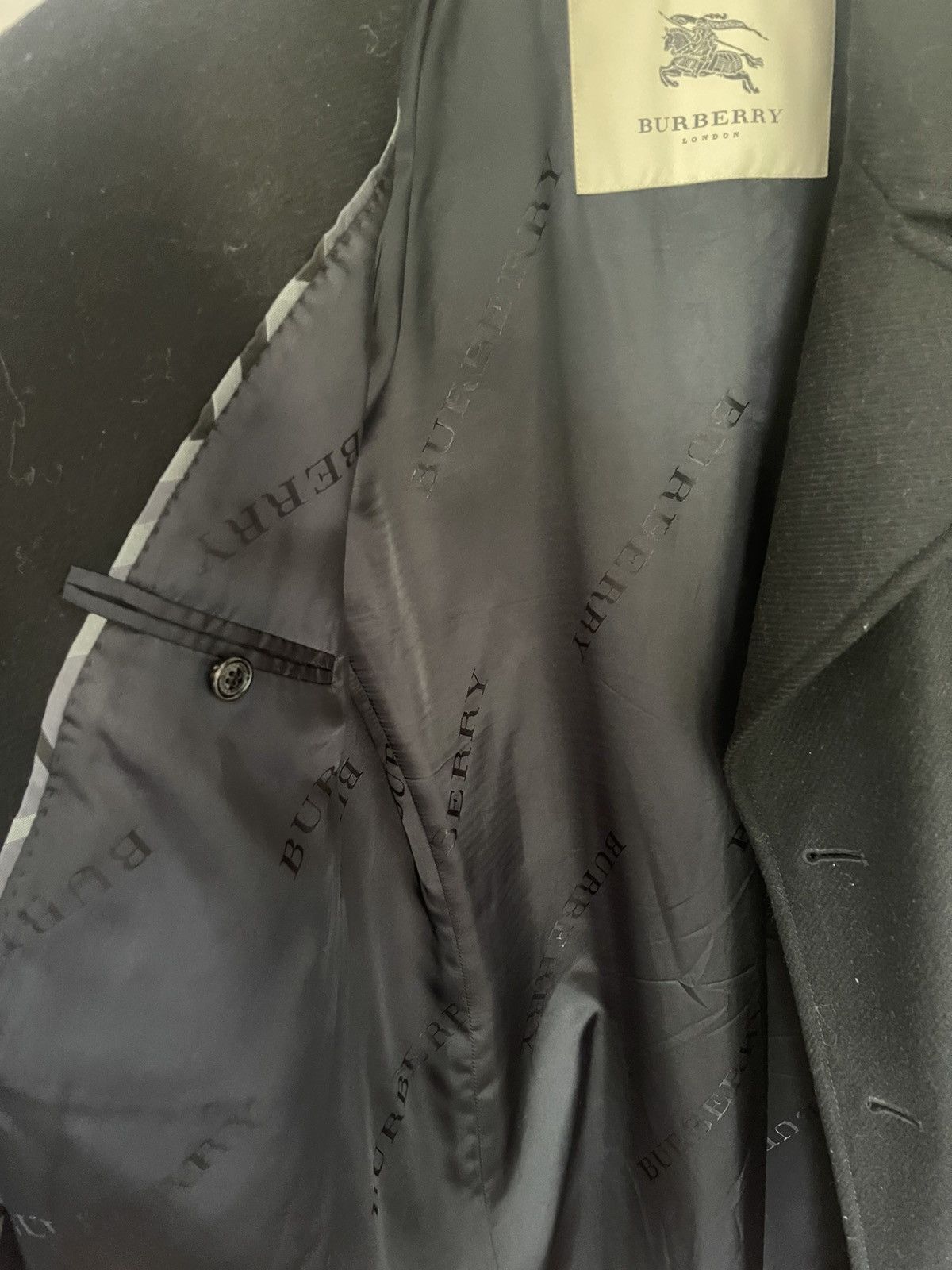 Burberry Burberry Pea Coat Wool 54 Size US L / EU 52-54 / 3 - 4 Thumbnail