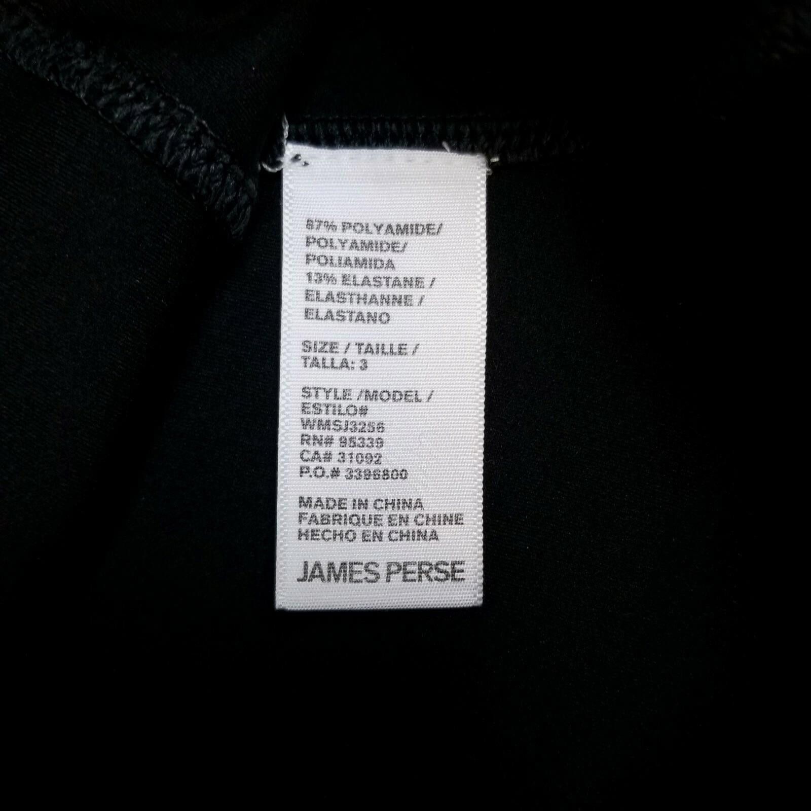 James Perse James Perse Y/OSEMITE Scuba Bodysuit Black Sz 3 Size L / US 10 / IT 46 - 10 Thumbnail