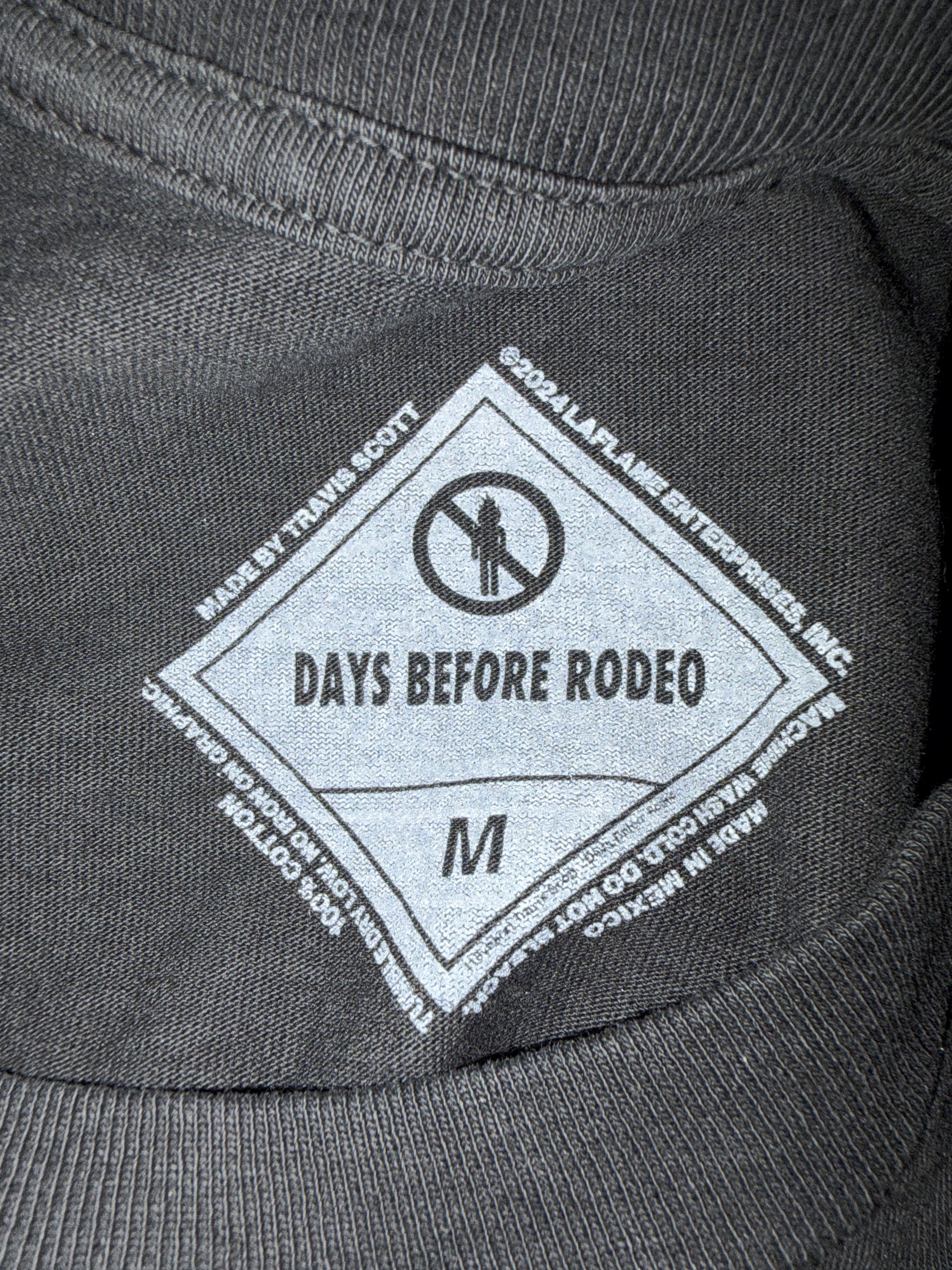 Travis Scott CACTUS JACK DAYS BEFORE RODEO ANNIVERSARY T SHIRT LIMITED Size US M / EU 48-50 / 2 - 2 Thumbnail